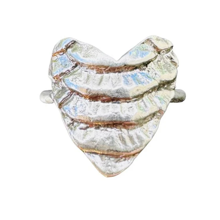 Adore Charm Ring | Sterling Silver