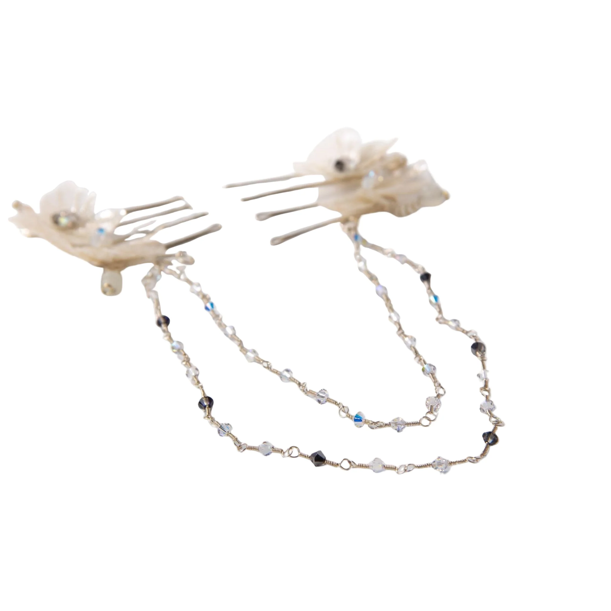 Gardenia Rain Tiara