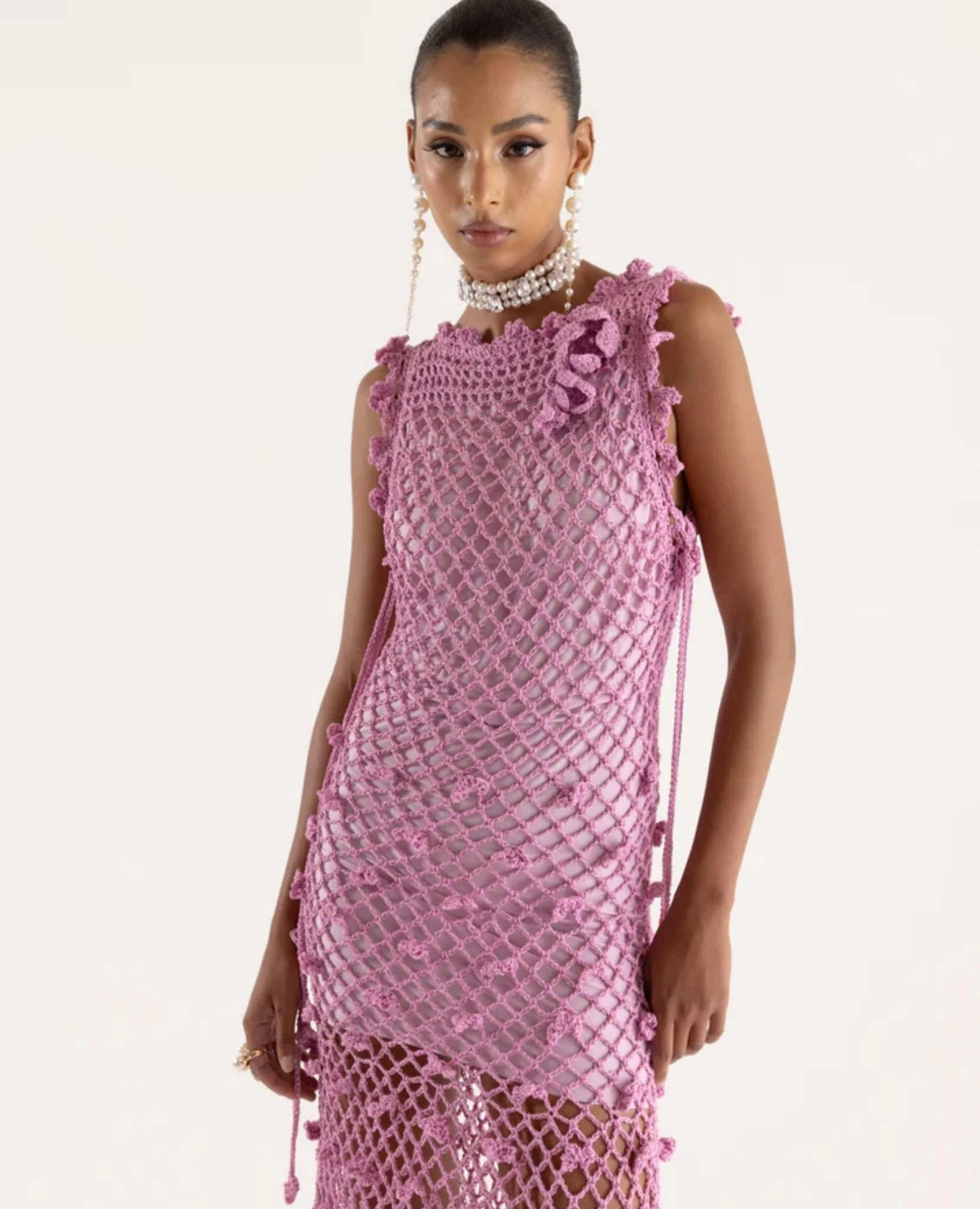 Sofia Handmade Knit Dress - Image 7