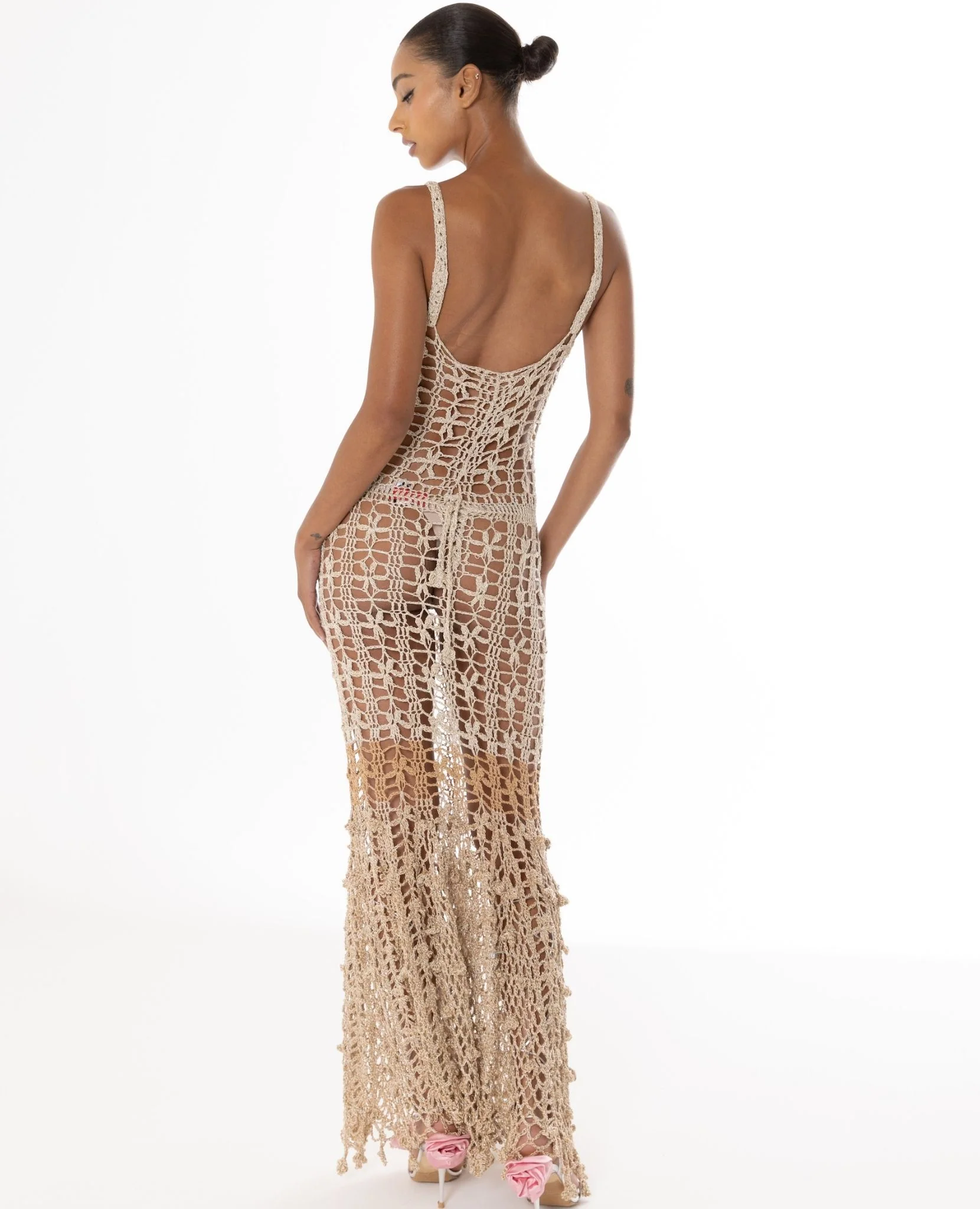 Vanilla Handmade Crochet Dress - Image 10