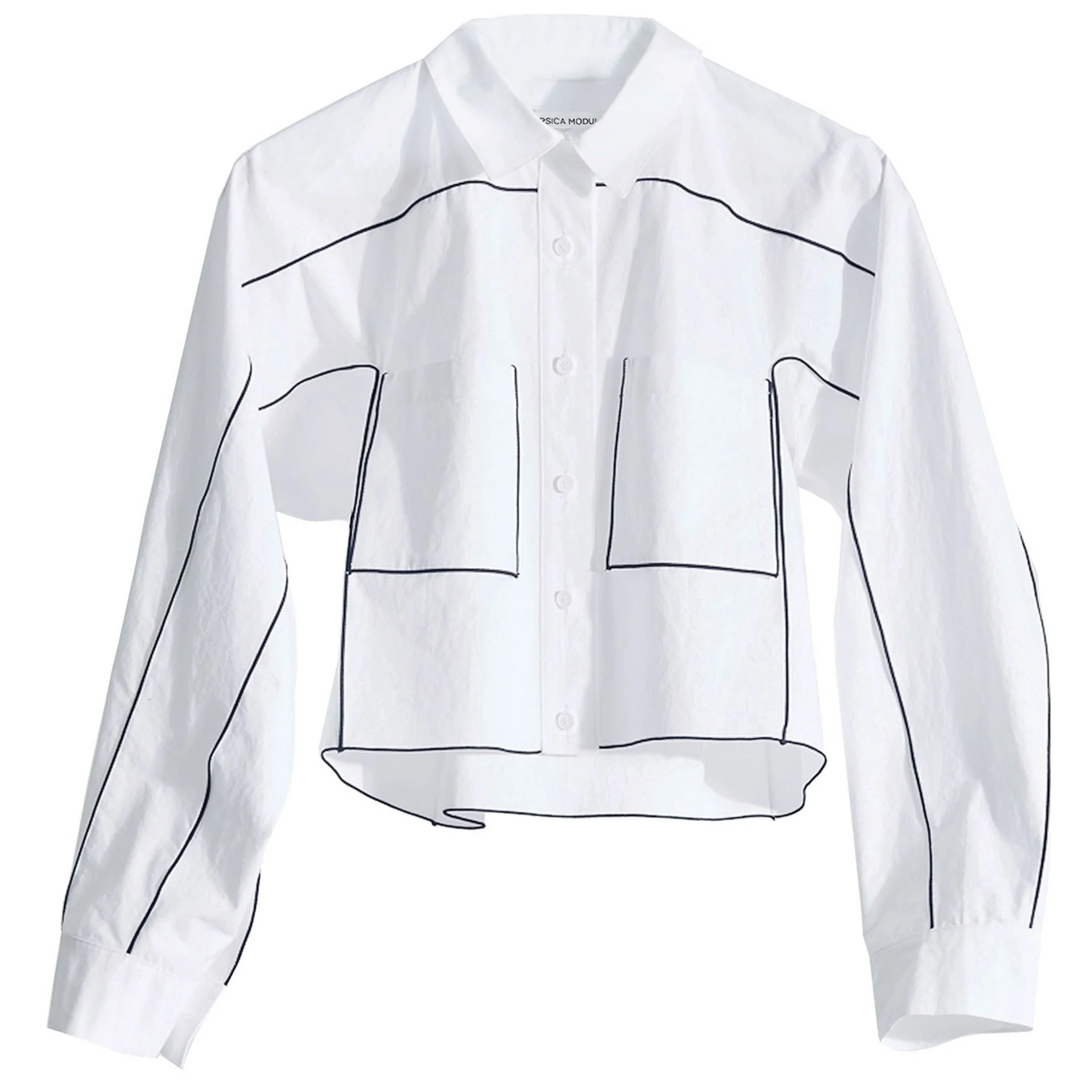 Ang Ex-Hinge Cropped Shirt
