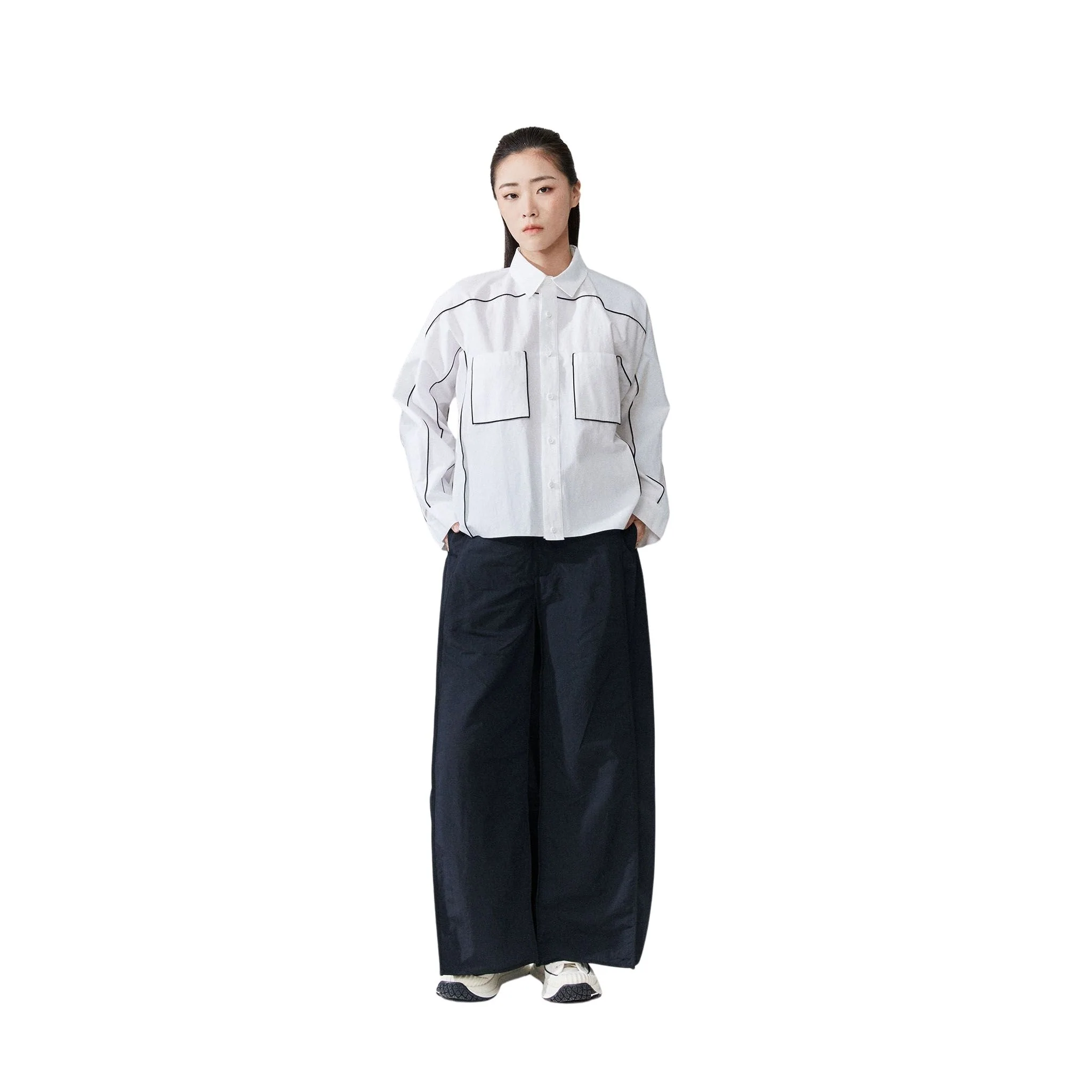 Ang Ex-Hinge Cropped Shirt - Image 2