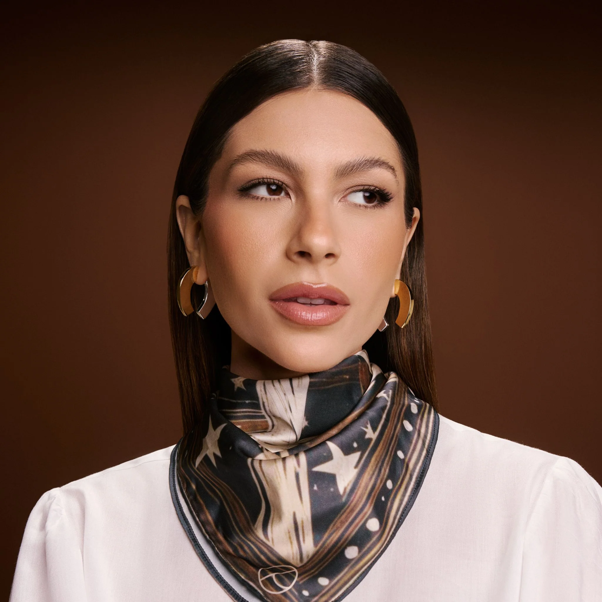 Gold Fortuno Earring - Doma II Collection - Image 2