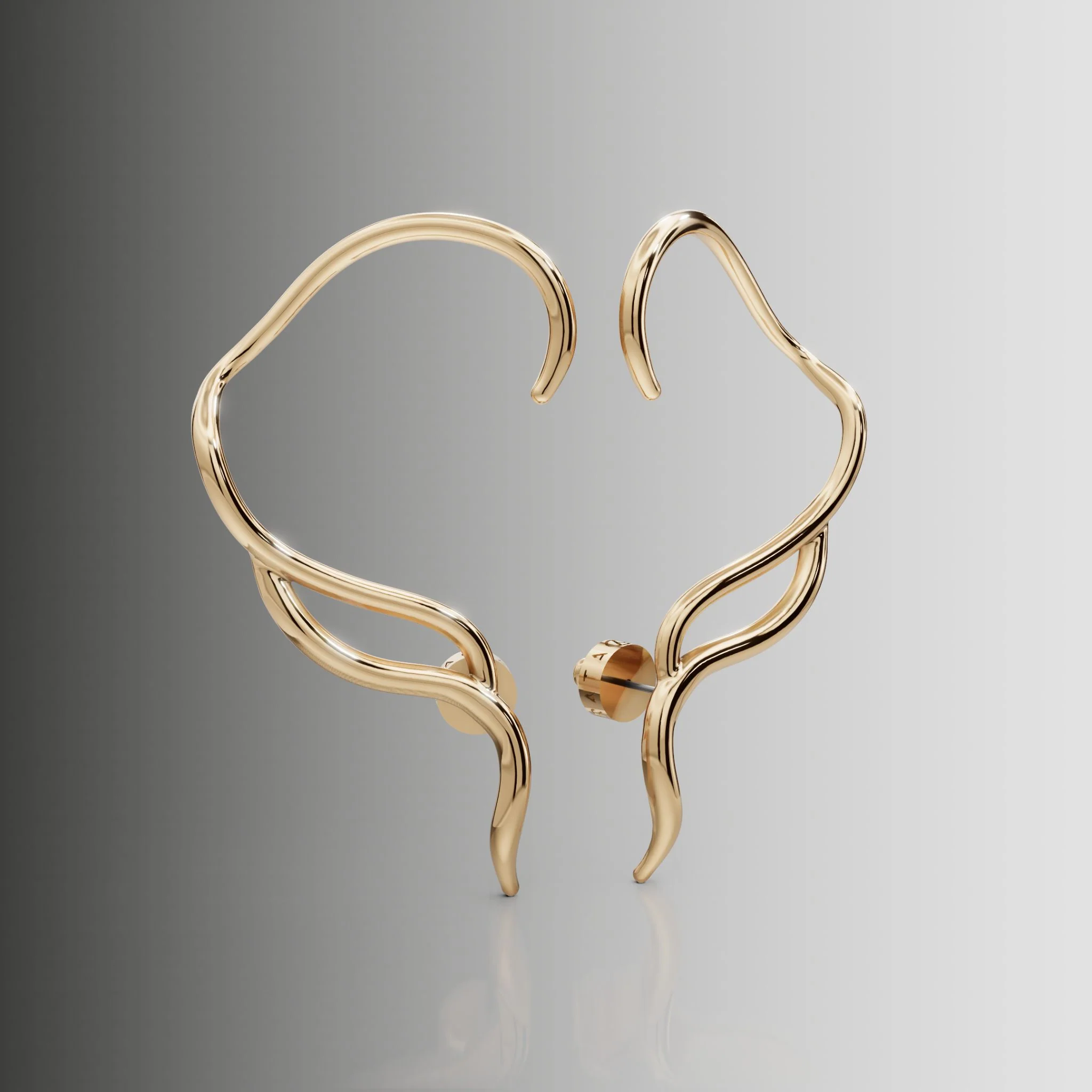 Gold Movimento Earcuff - Essenciais: O Voo - Image 3