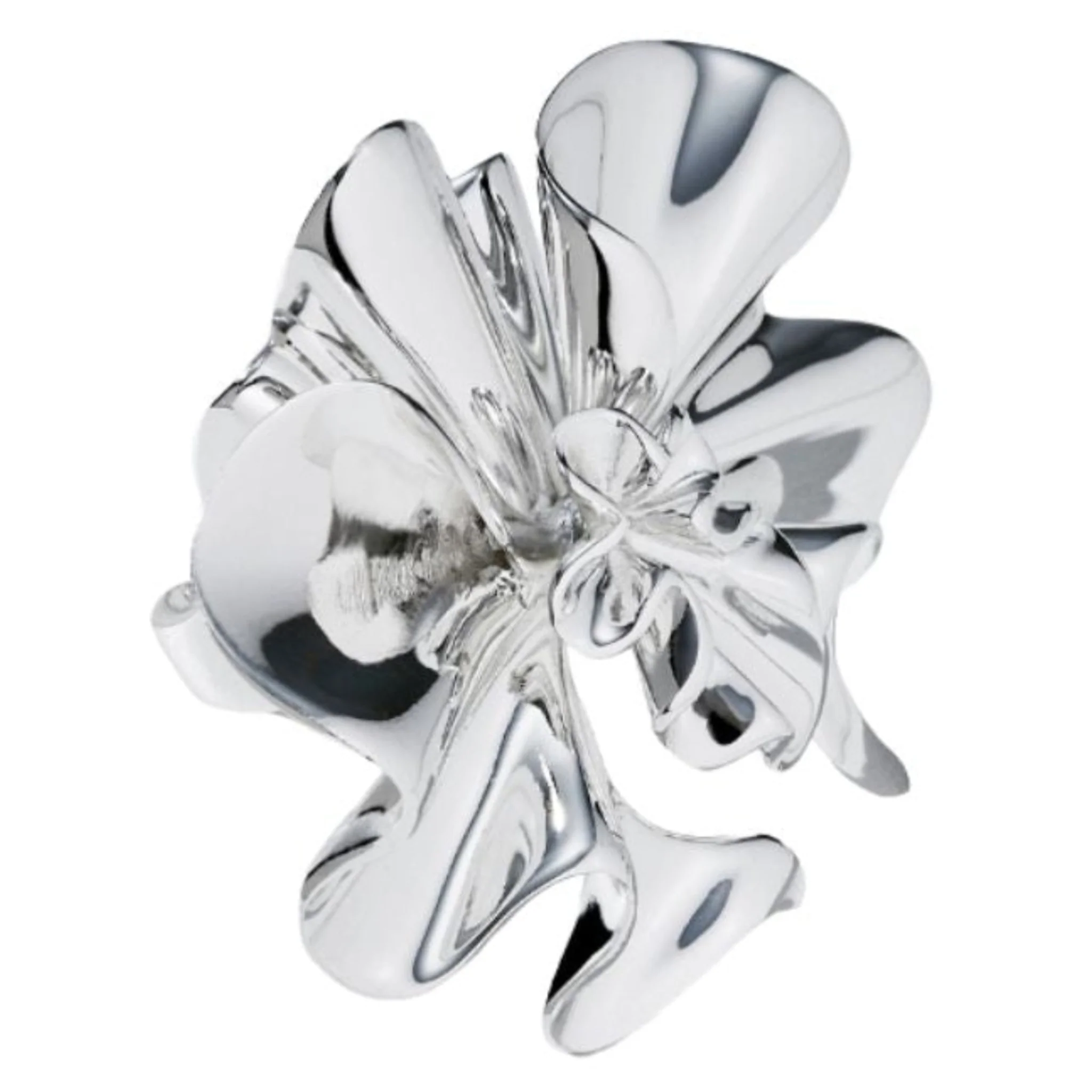 Silver Thatyana Ring - Drop Babado Collection