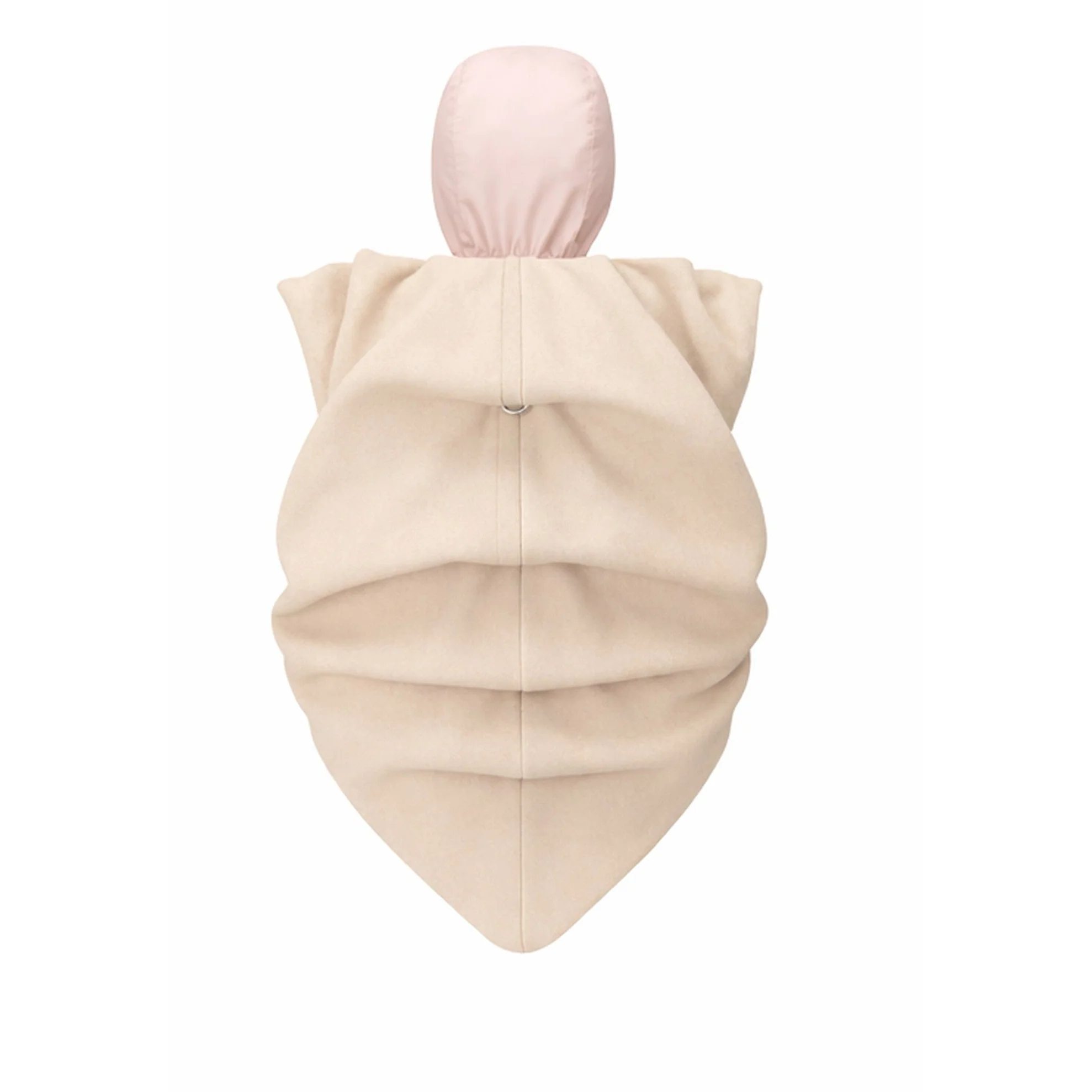 Beige “Mythogenesis” Wavy Ruched Vest - Image 2