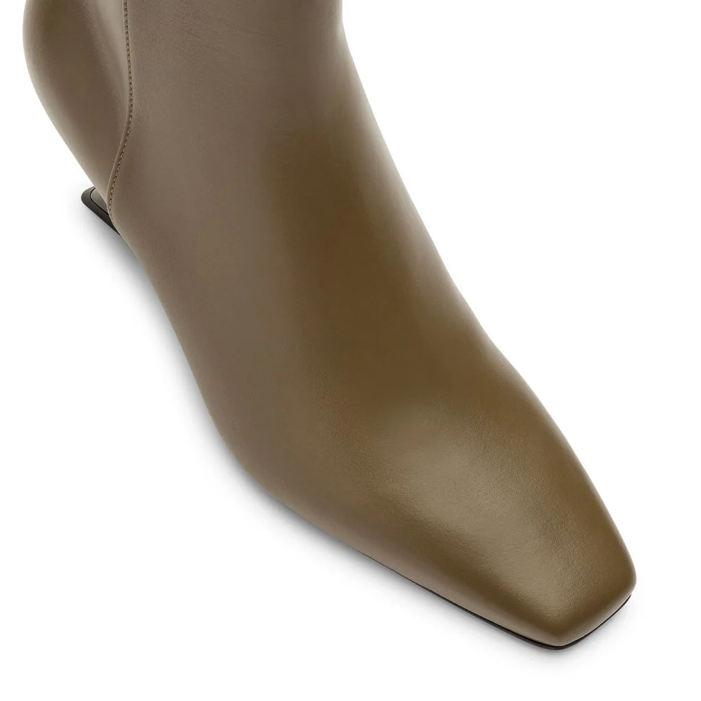 Edna Ankle Boot Taupe - Image 3