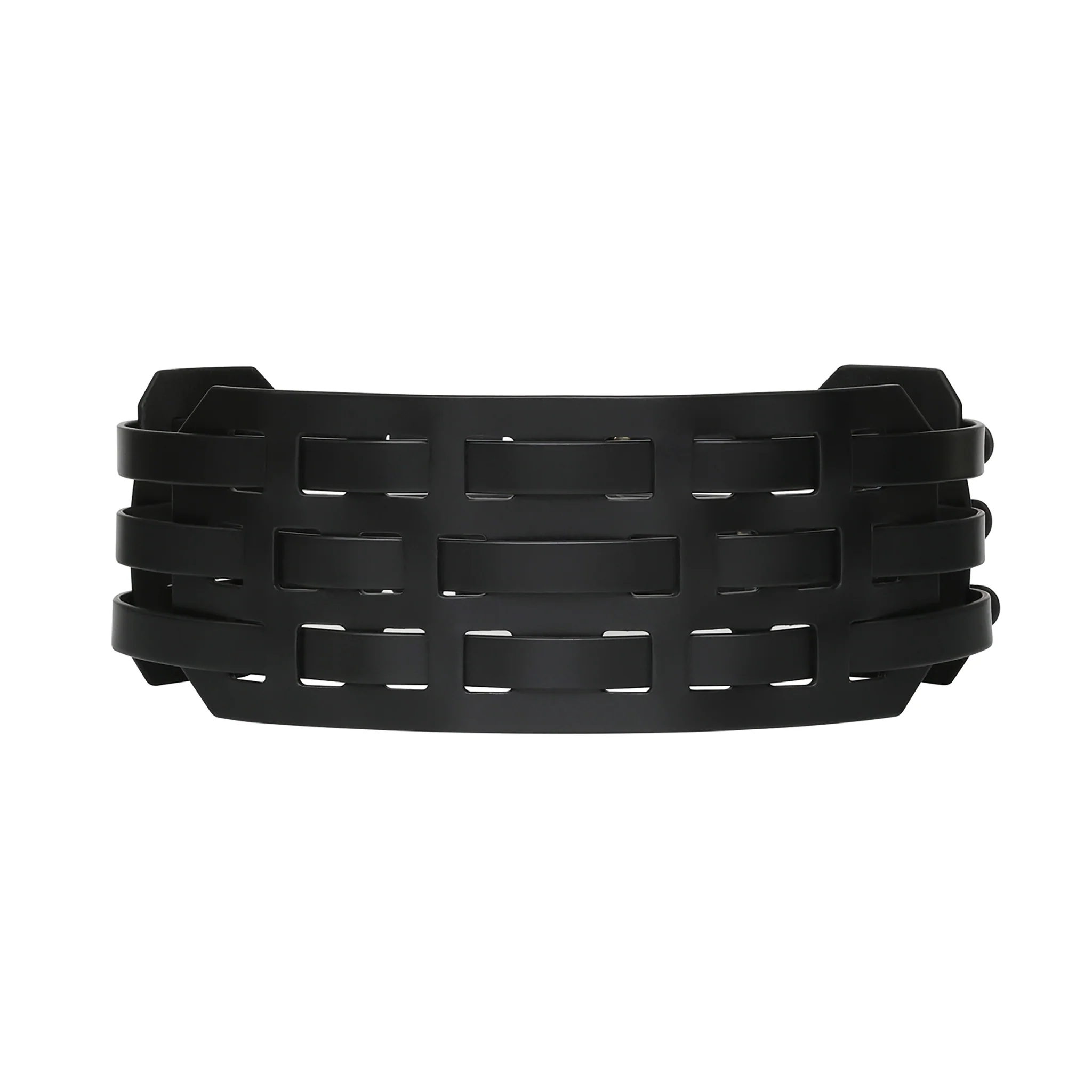 Black Arlo Wide Belt