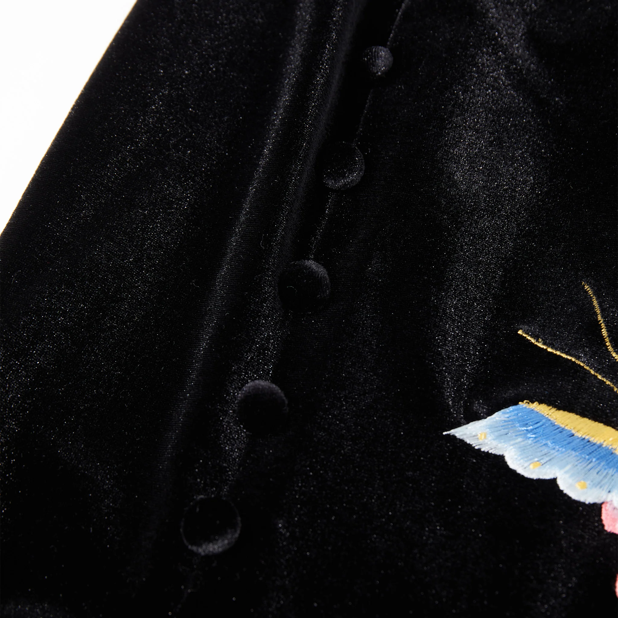 Black Colored-Butterfly Fishtail Skirt - Image 7