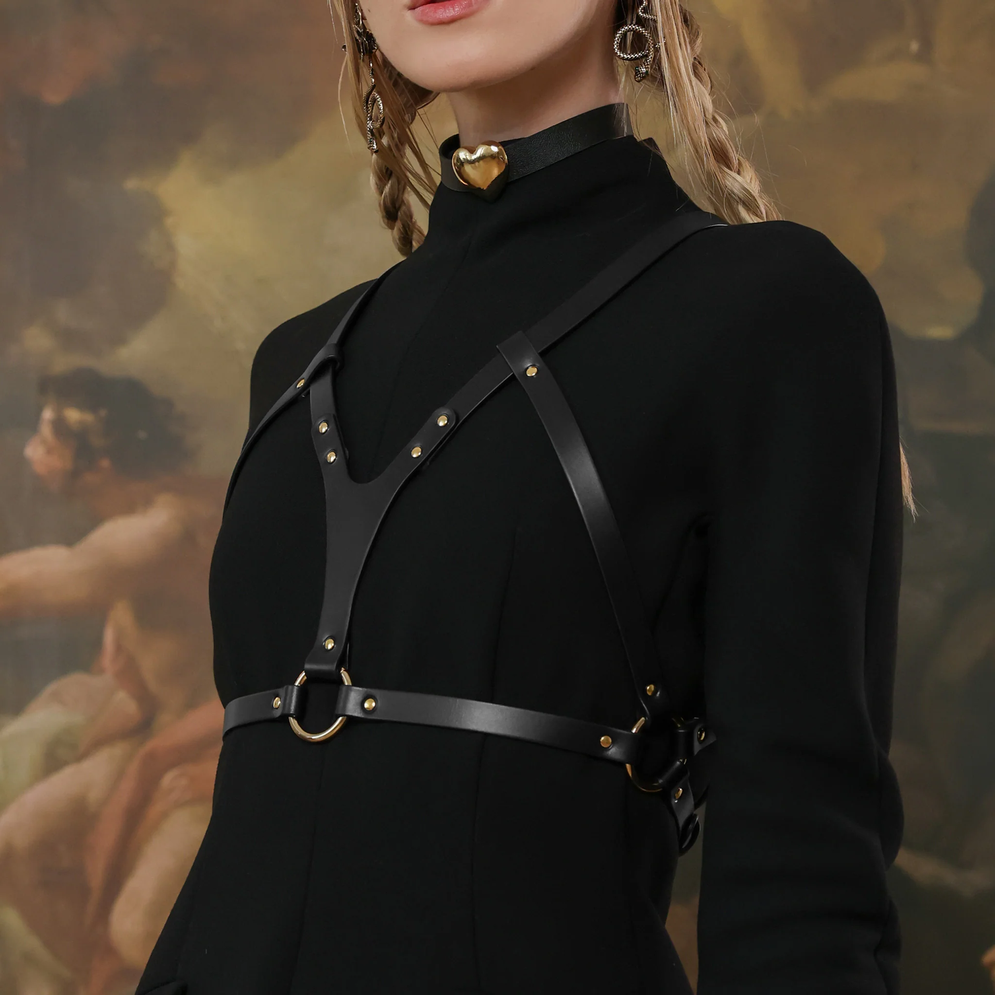 Black Elara Body Harness - Image 5