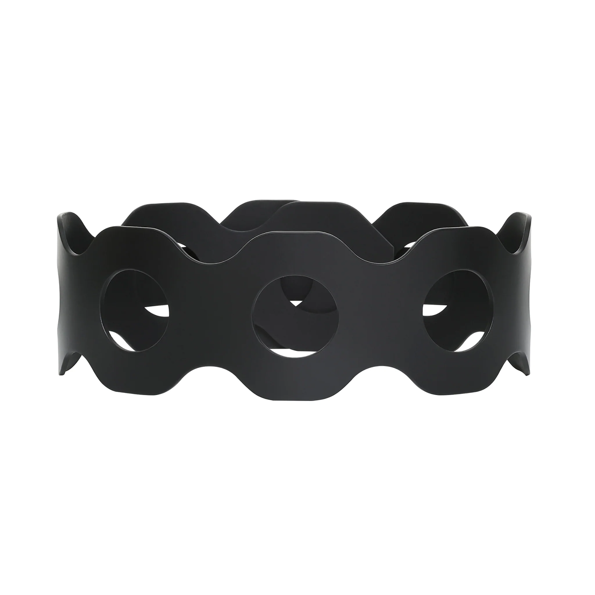 Black Elowen Wide Belt