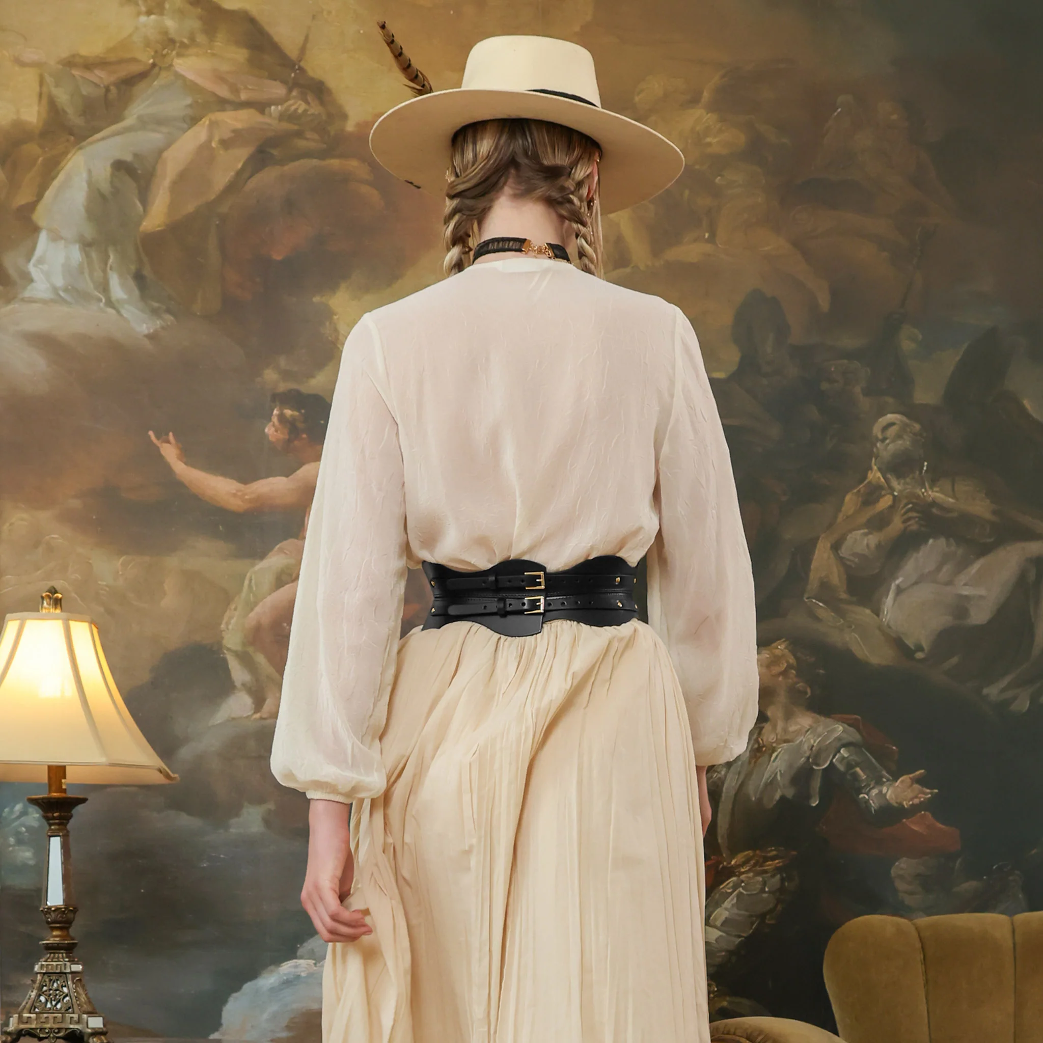 Black Fira Corset Belt - Image 4