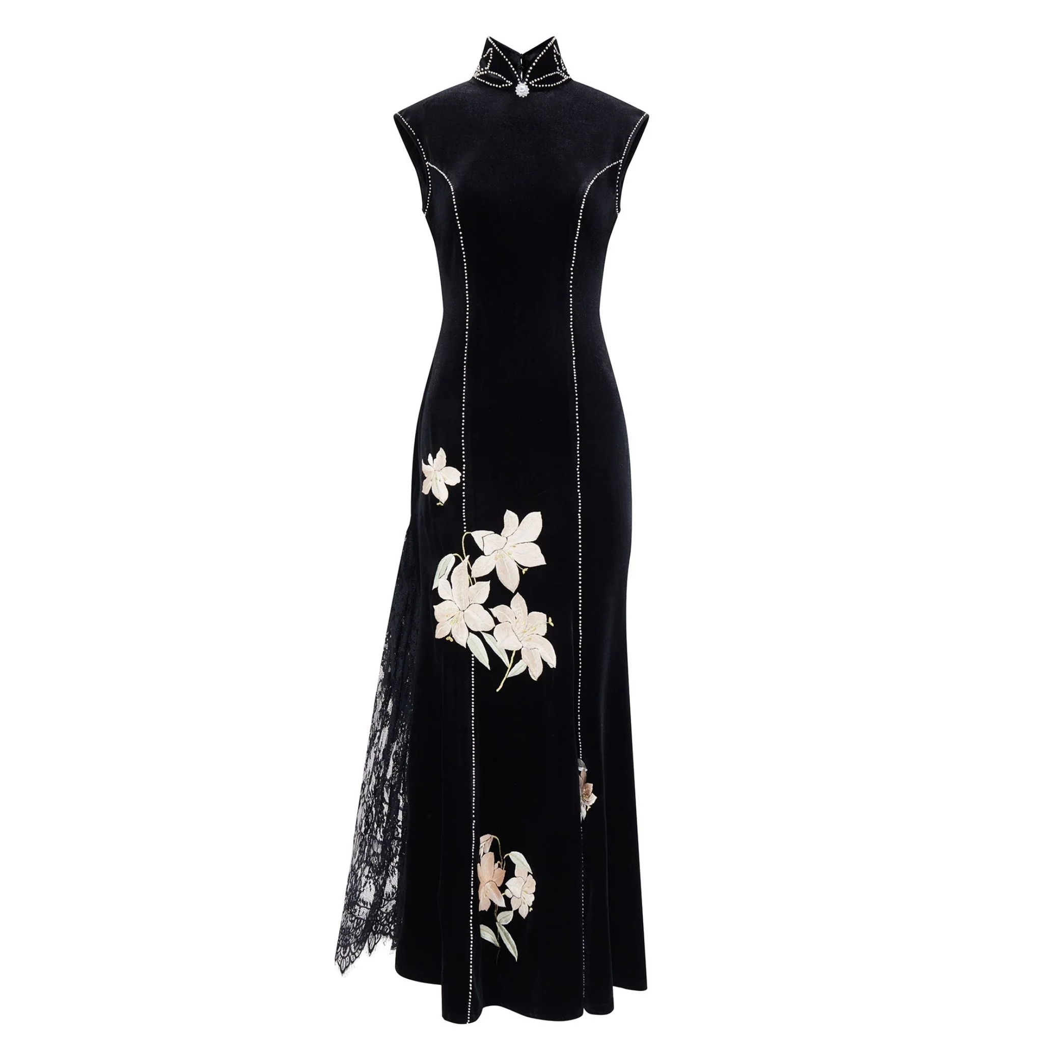 Black Pearl & Lily Qipao