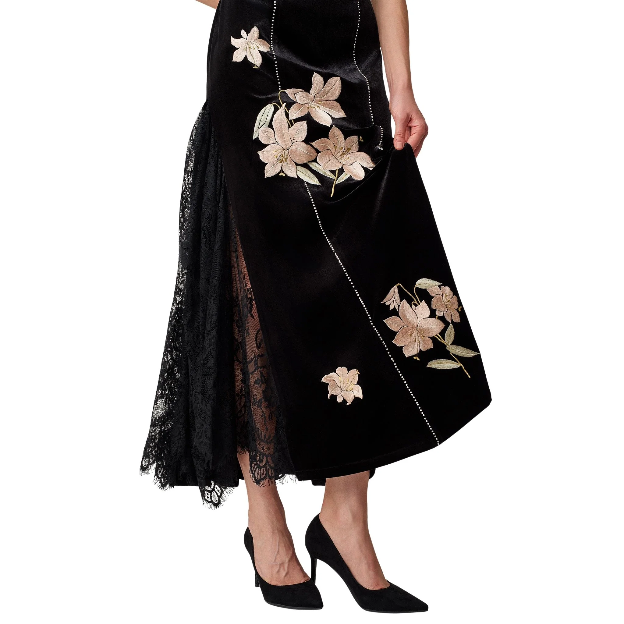 Black Pearl & Lily Qipao - Image 4