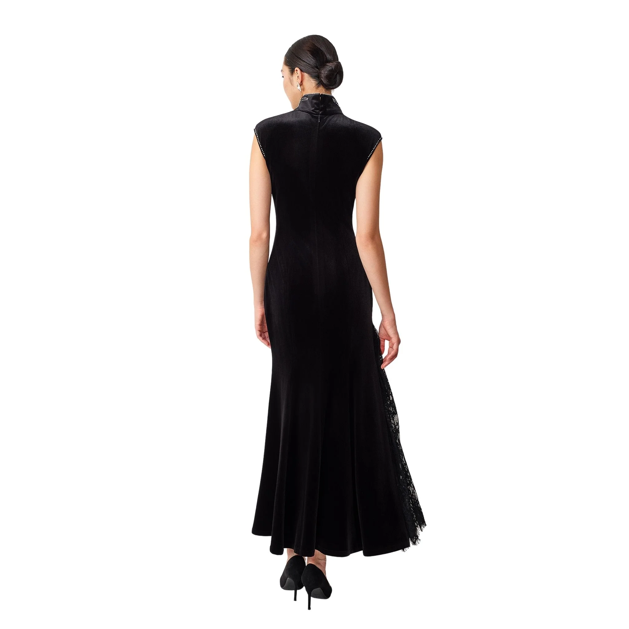 Black Pearl & Lily Qipao - Image 5