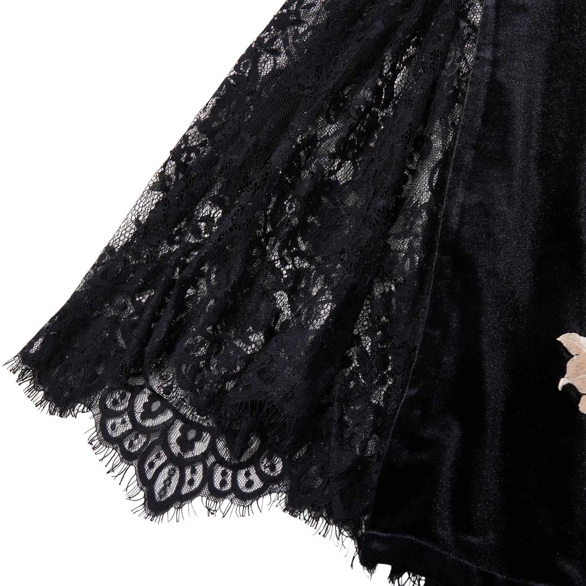 Black Pearl & Lily Qipao - Image 8