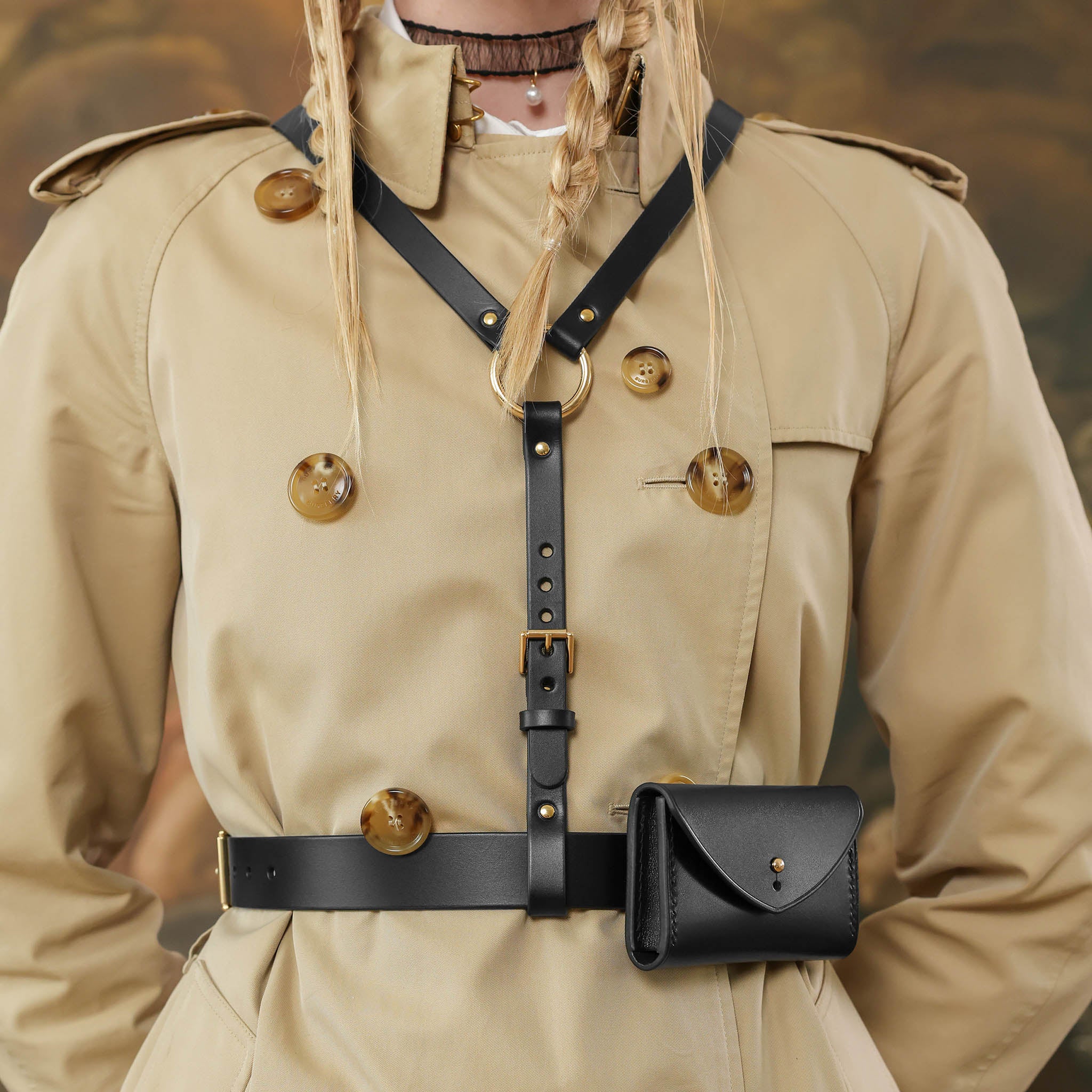Black Prestige Harness Bag - Image 3