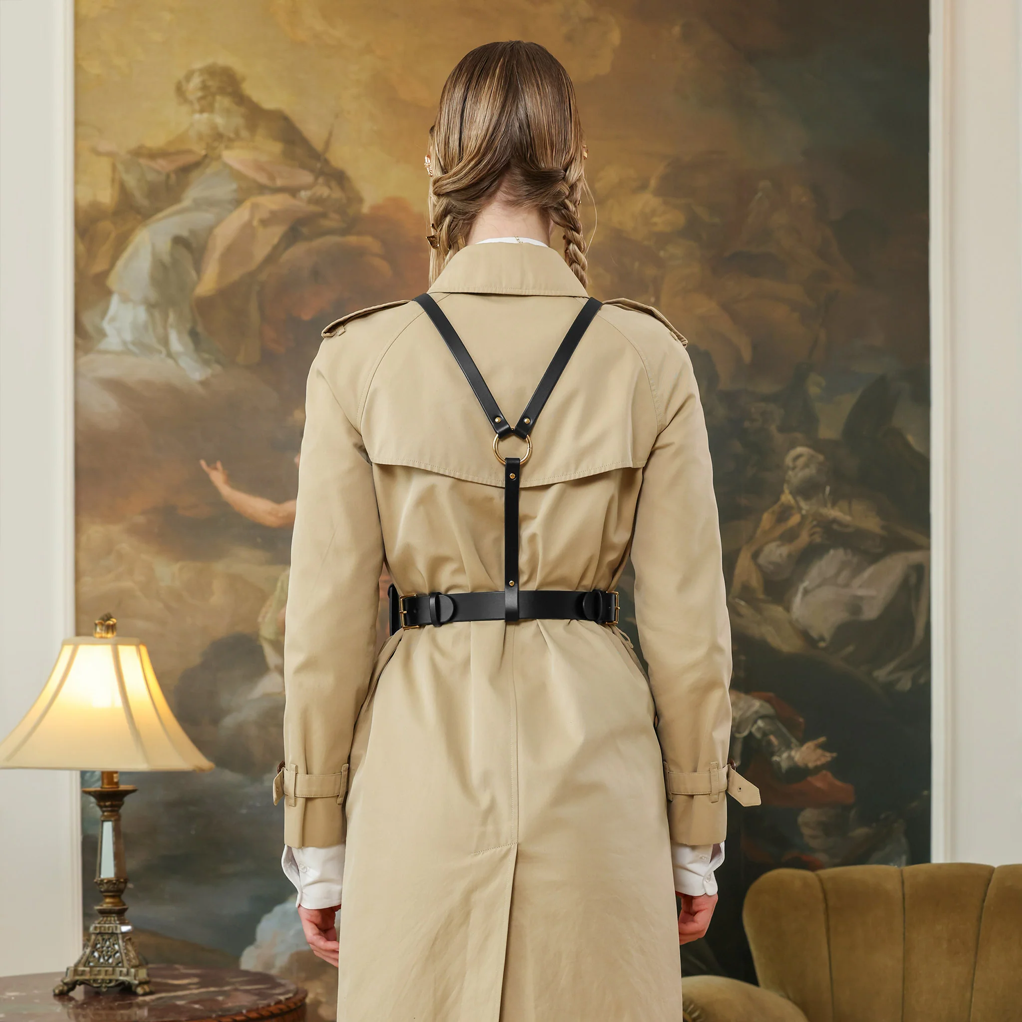 Black Prestige Harness Bag - Image 6