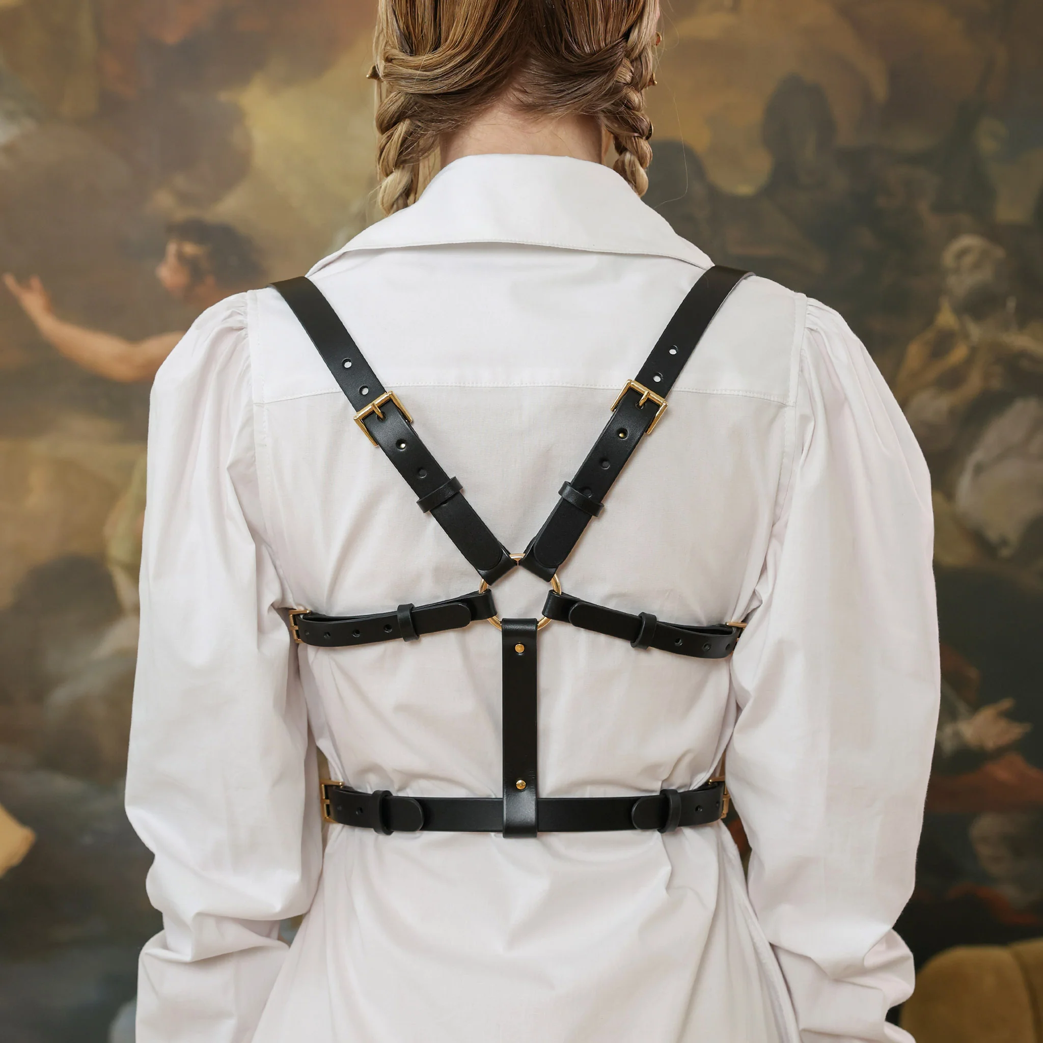 Black Sariah Underbust Harness - Image 6