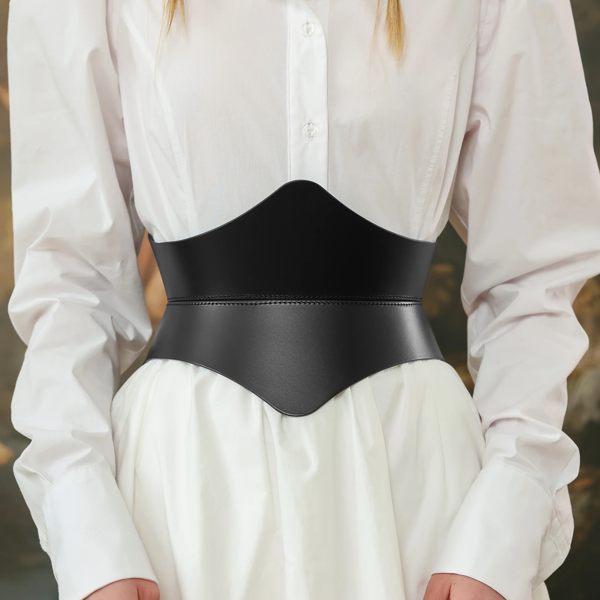 Black Soreen Corset Belt - Image 3