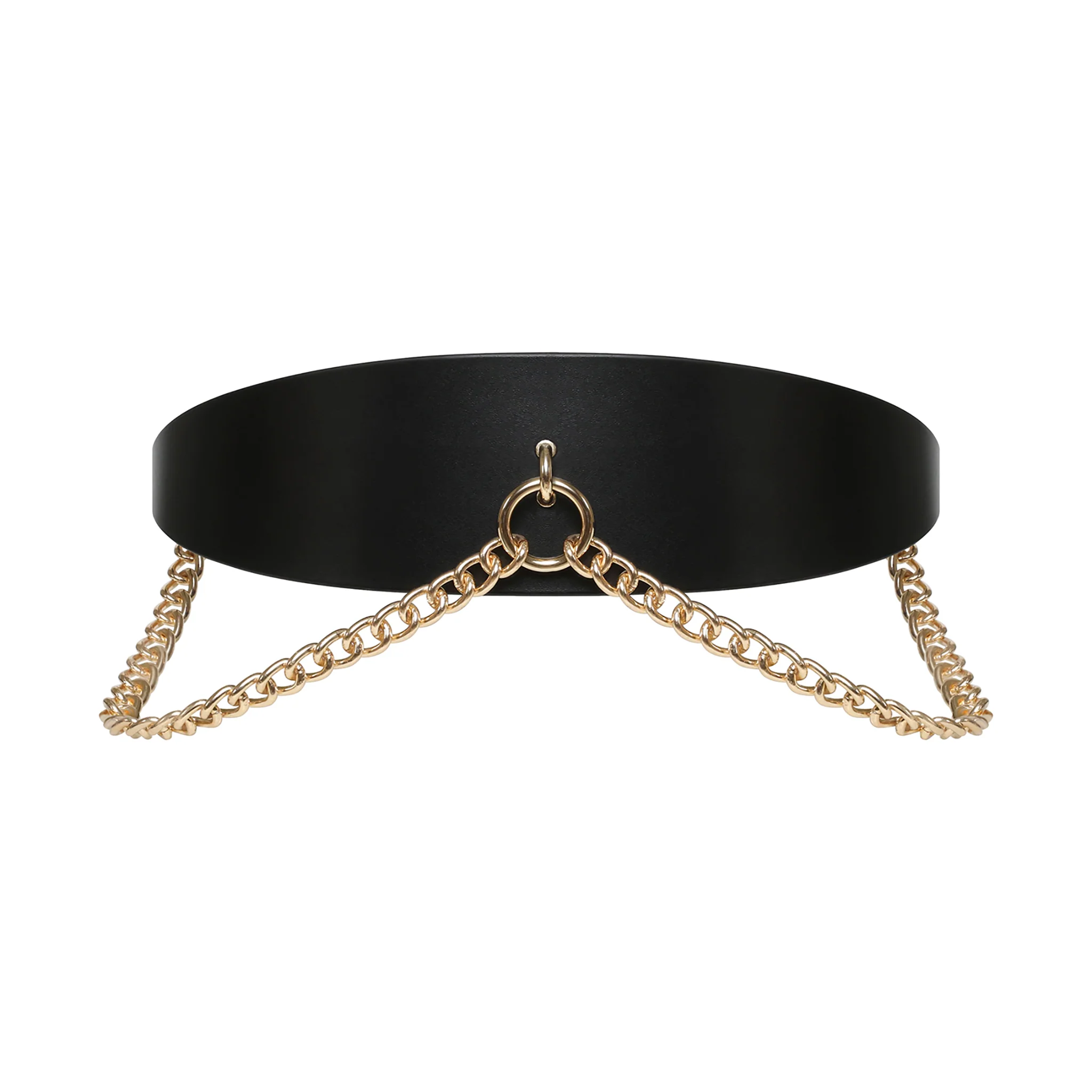 Black Thalia Chain Belt