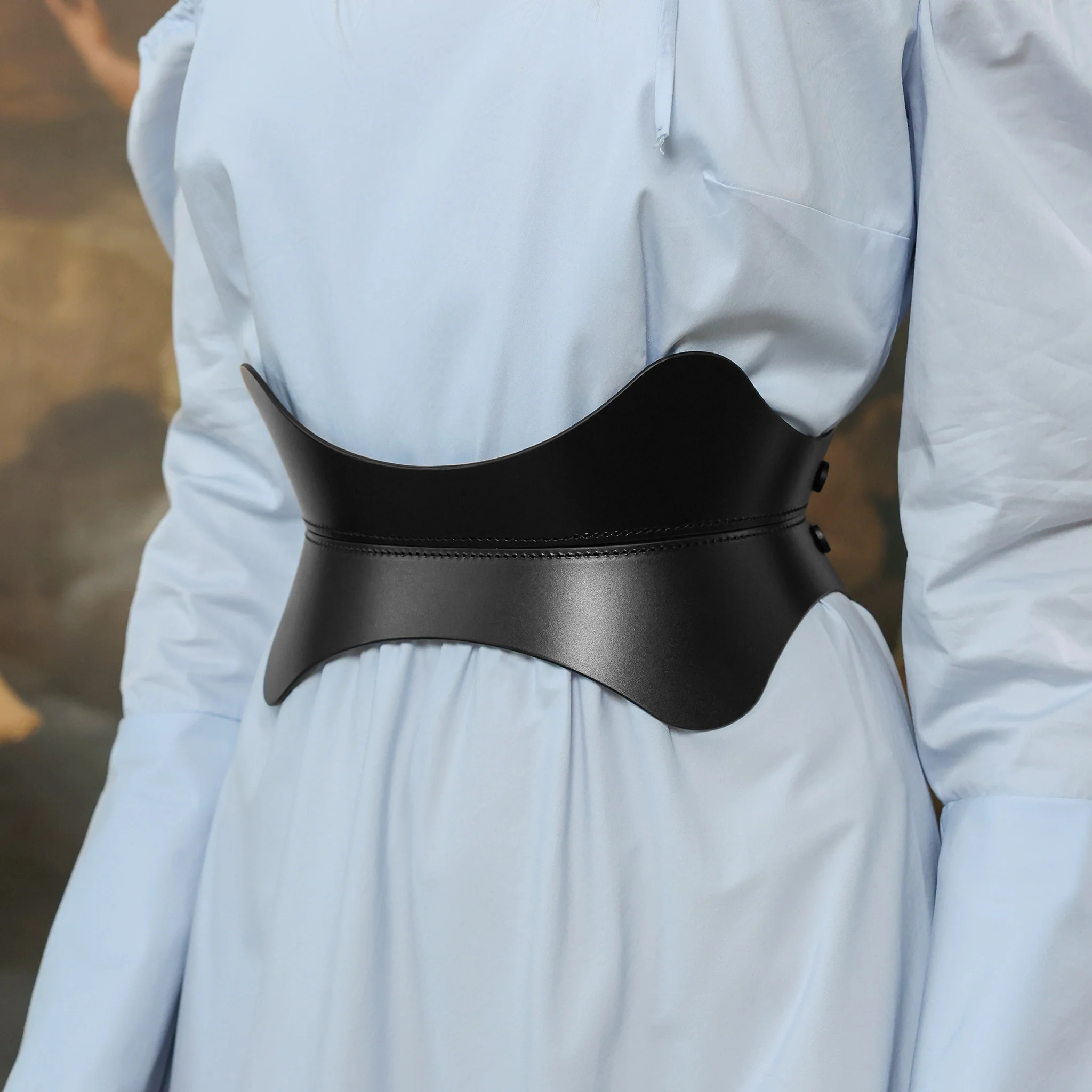 Black Vale Corset Belt - Image 3