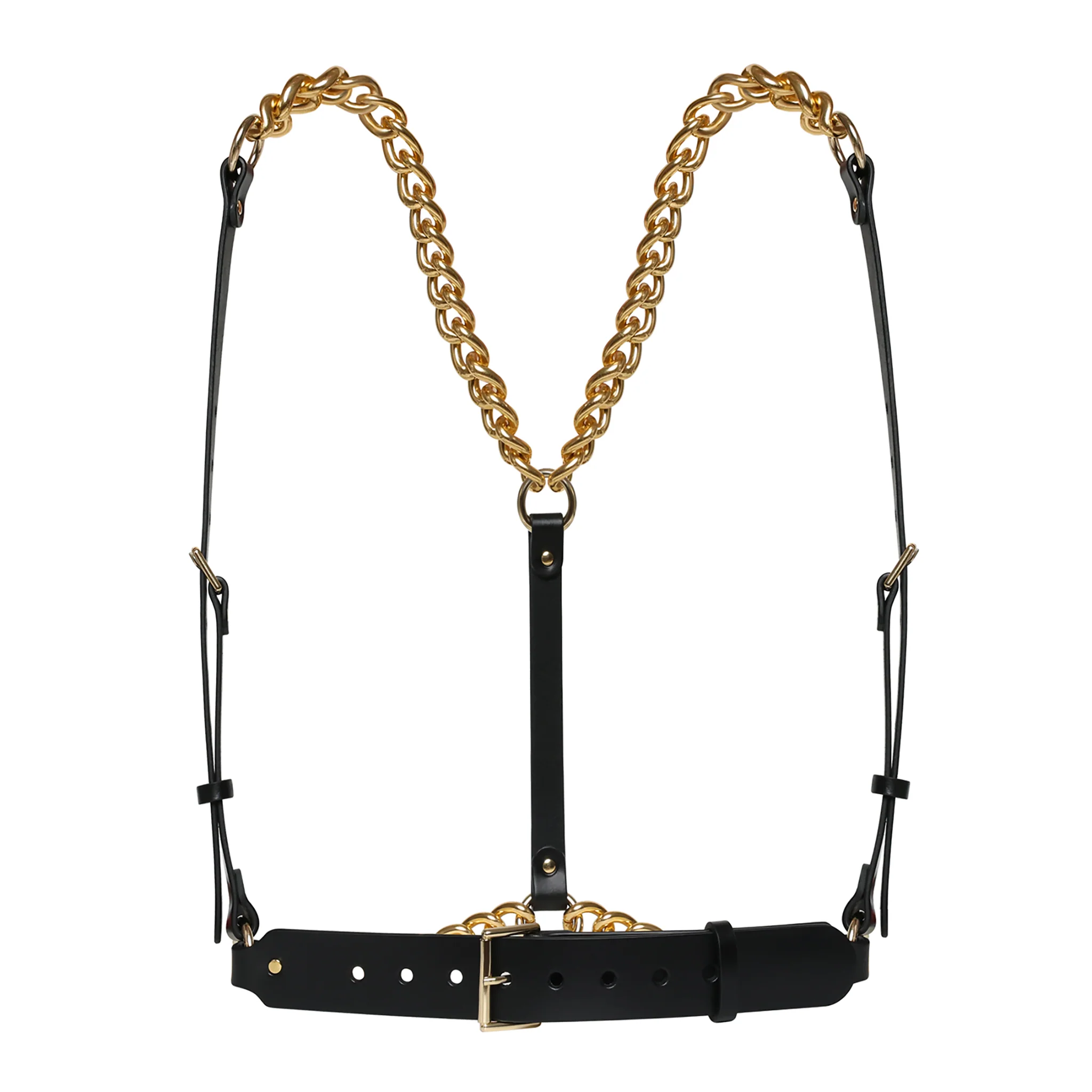 Black Vea Chained Harness