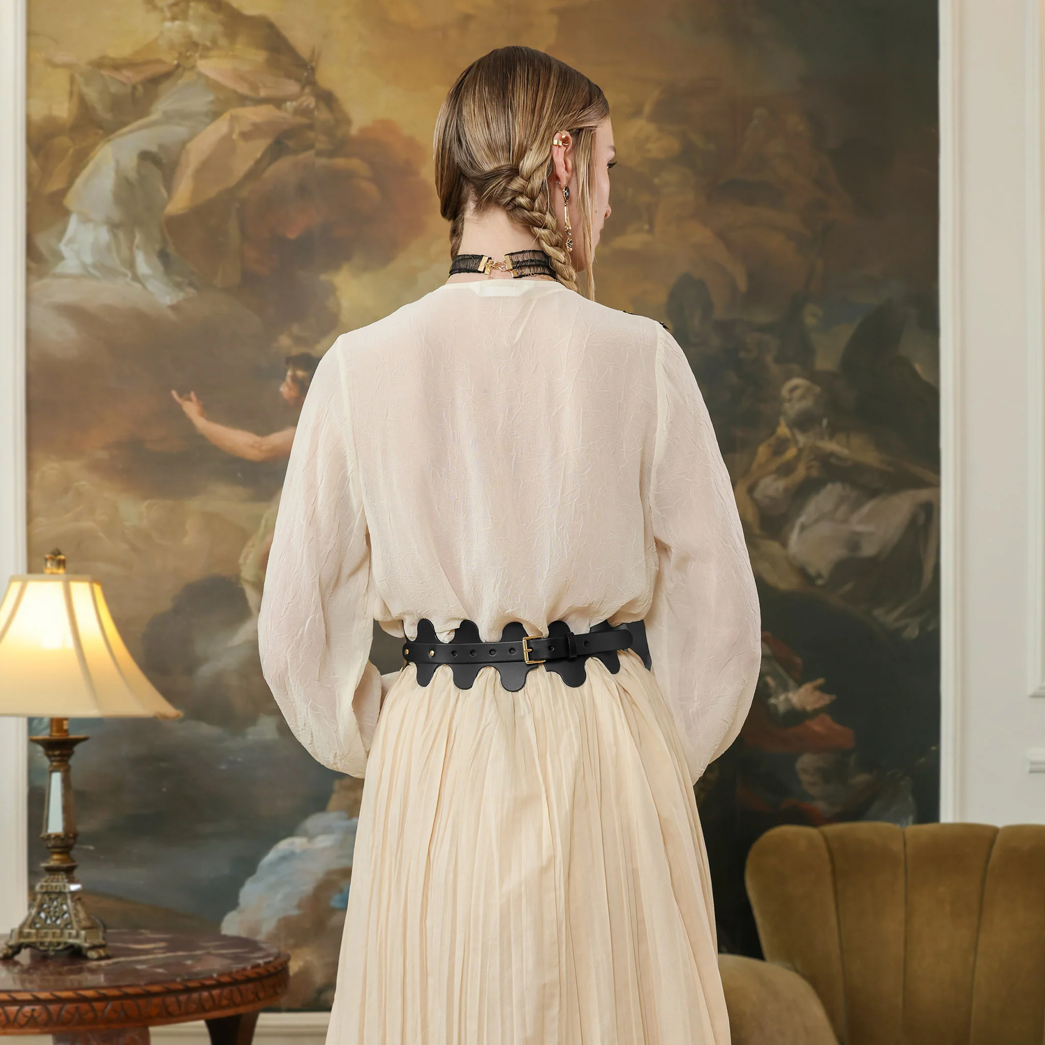Black Vetra Waist Belt - Image 4