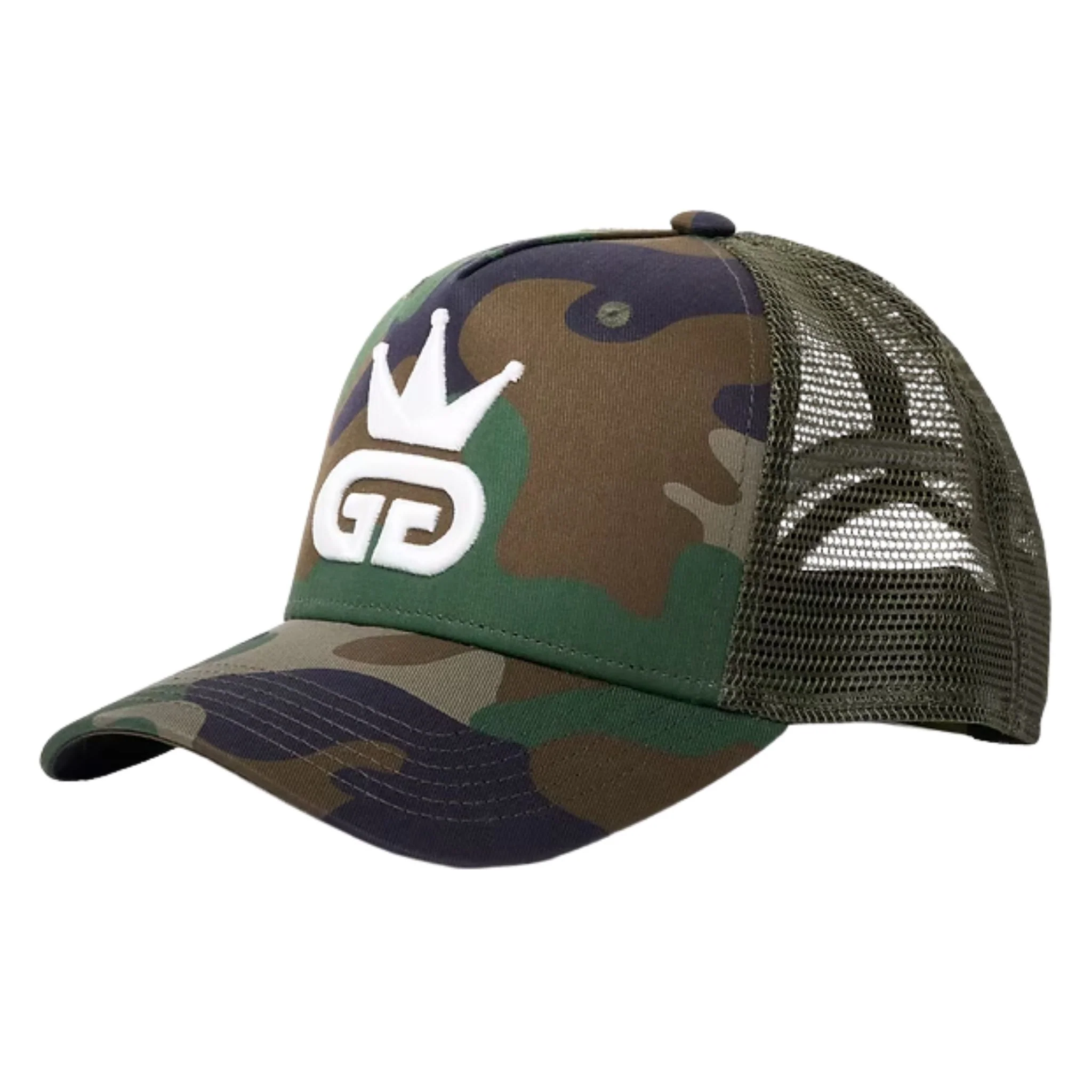 Camo Green Mesh Hat - Image 2