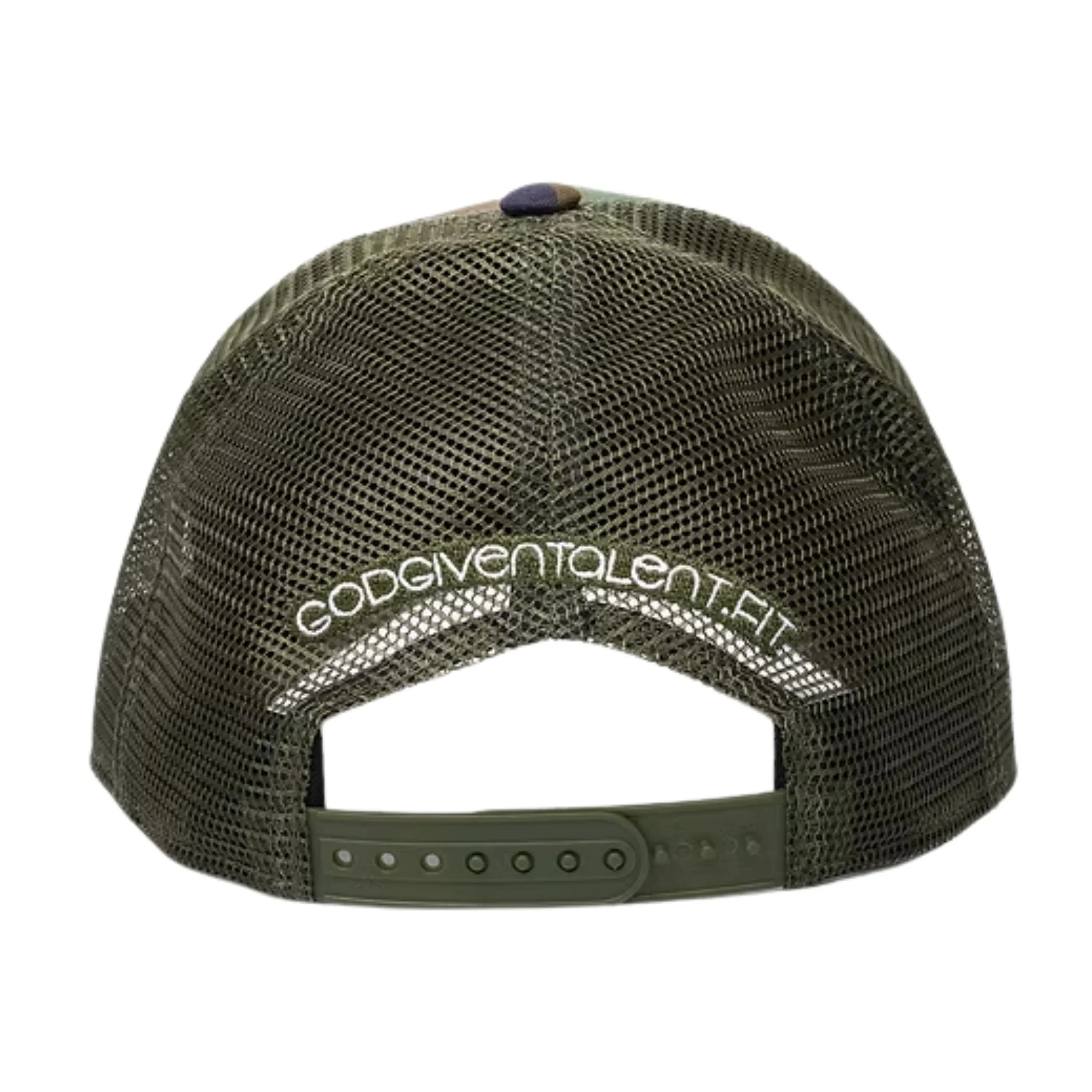 Camo Green Mesh Hat - Image 3
