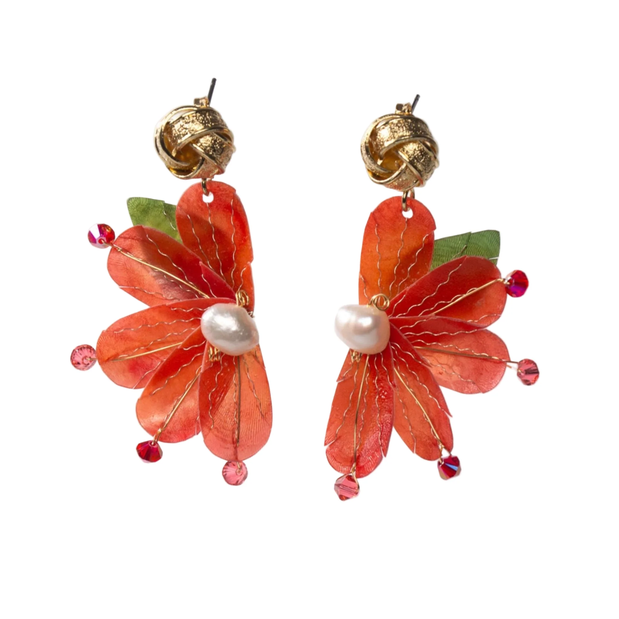 Daily Daisies Earring | Red