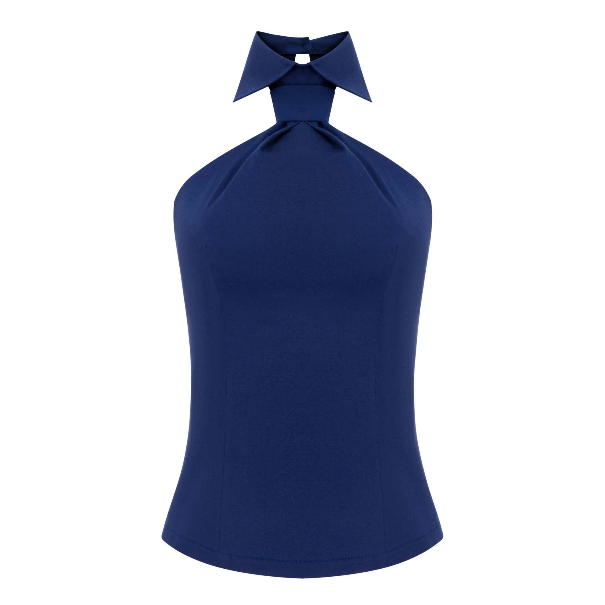 Blue TIE Top