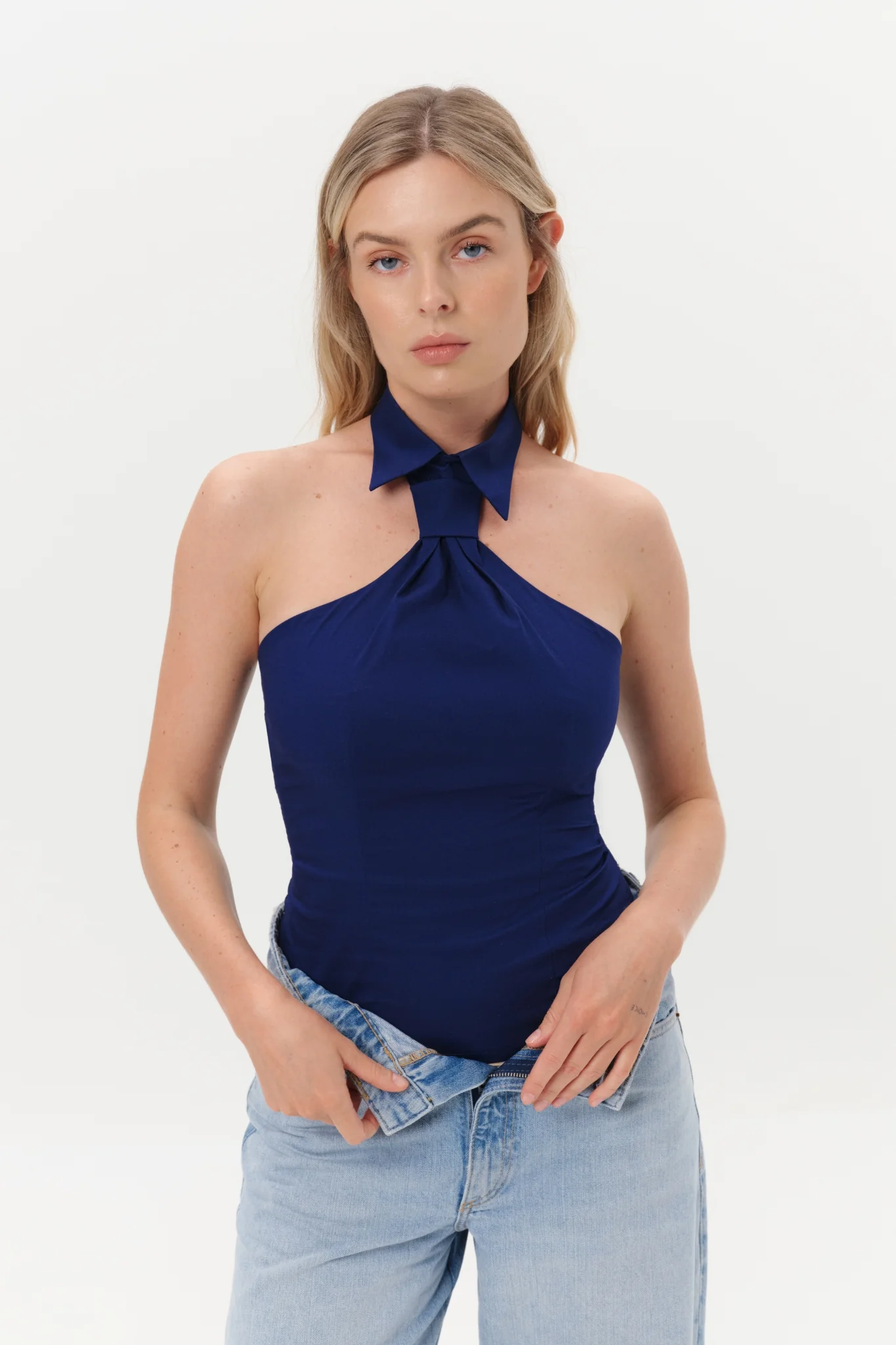 Blue TIE Top - Image 3