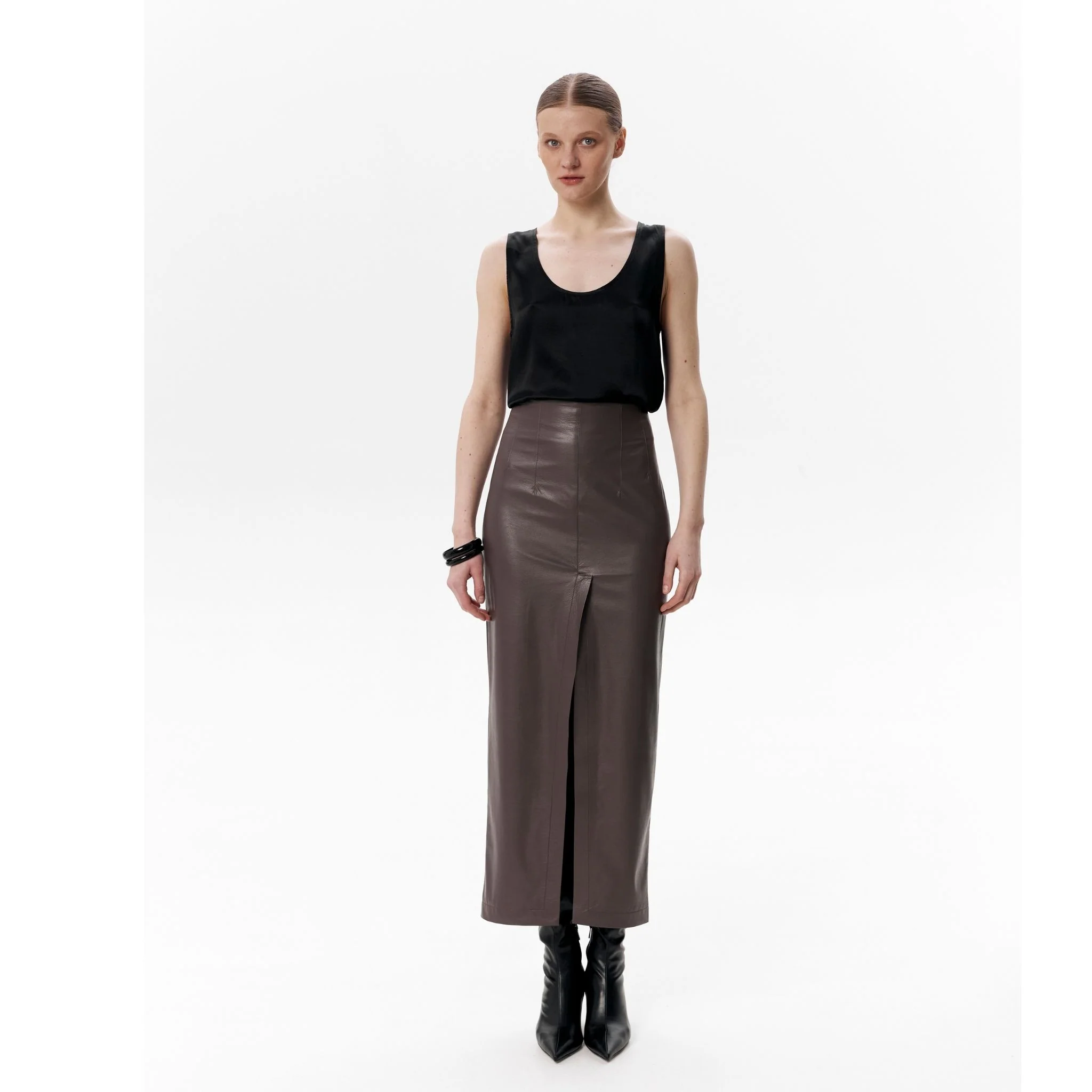 Brown AGENDA Skirt - Image 2