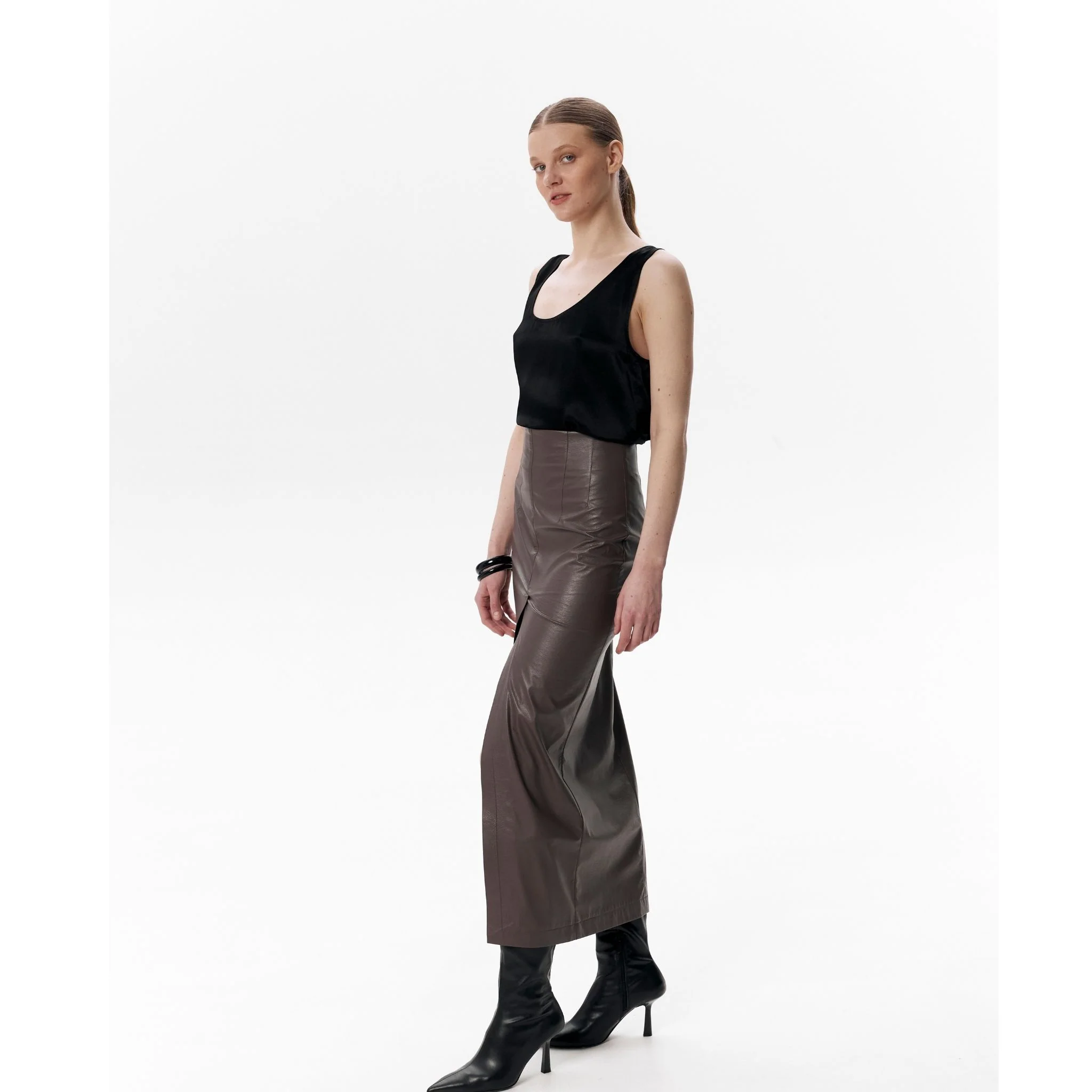 Brown AGENDA Skirt - Image 3