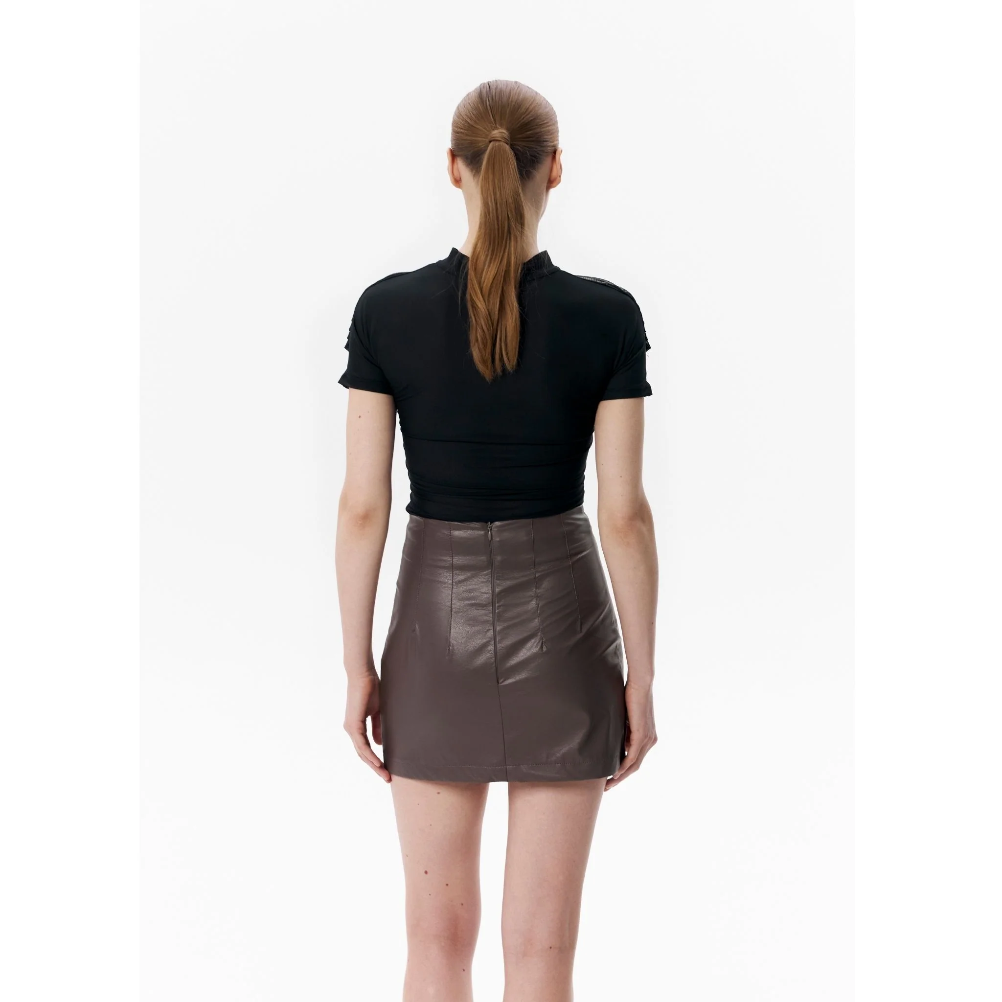 Brown BRIEF Skirt - Image 5