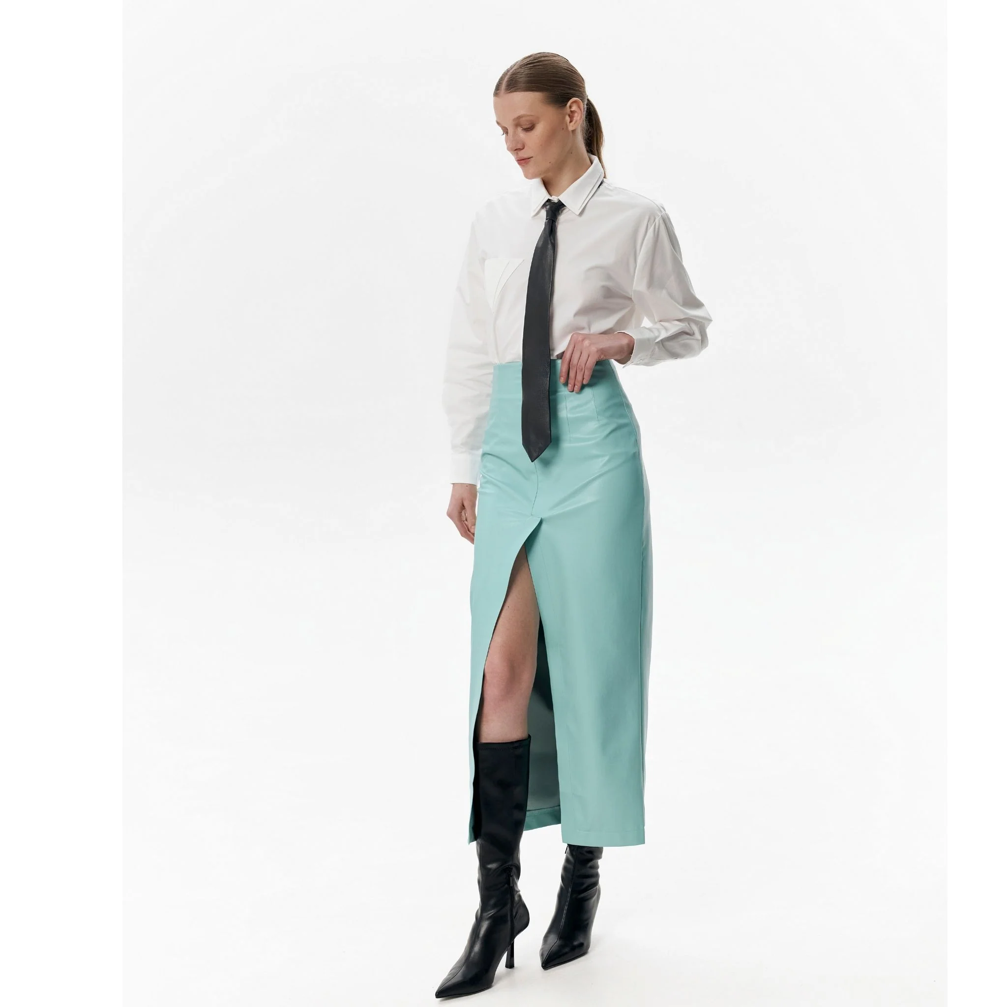 Mint AGENDA Skirt - Image 2
