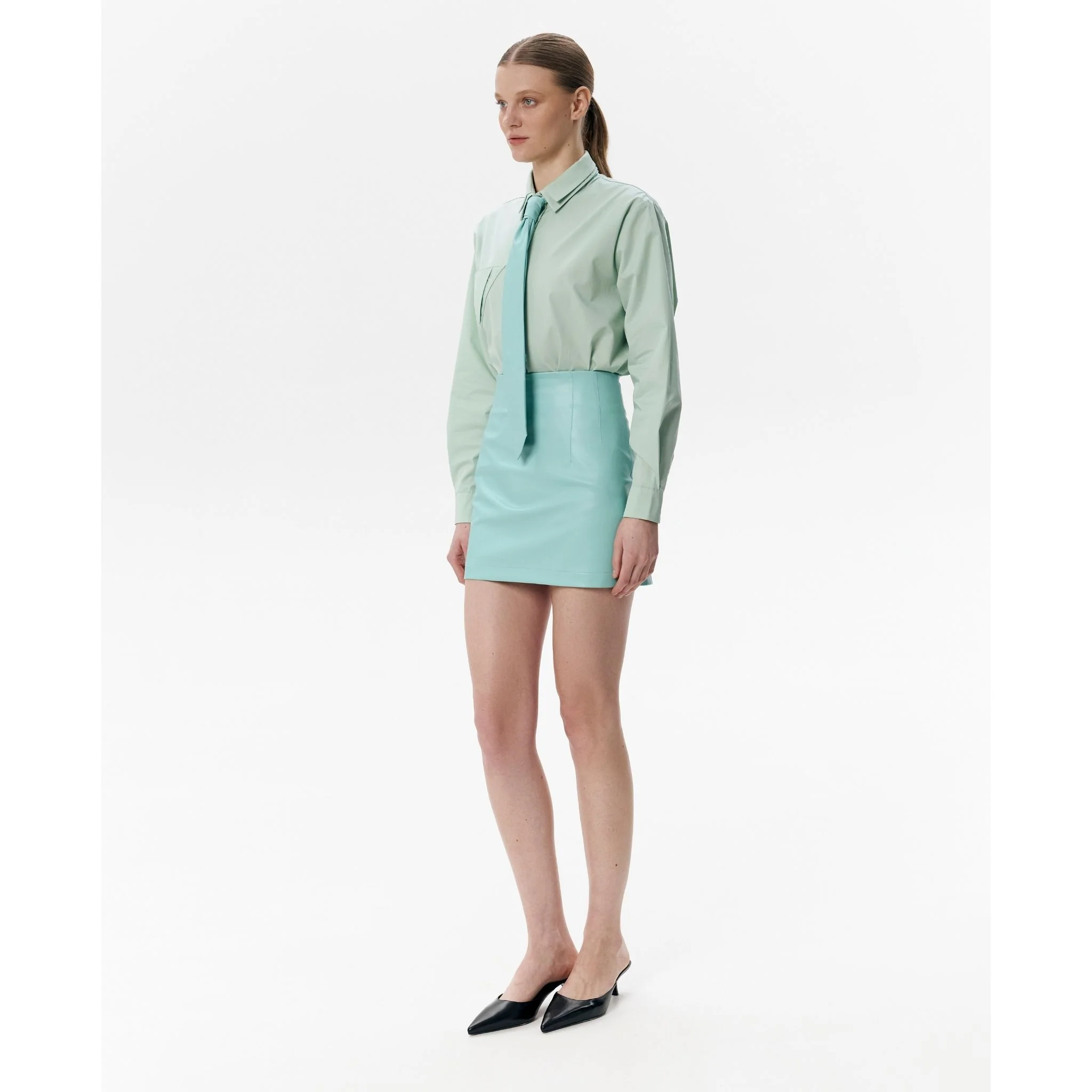 Mint BRIEF Skirt - Image 4