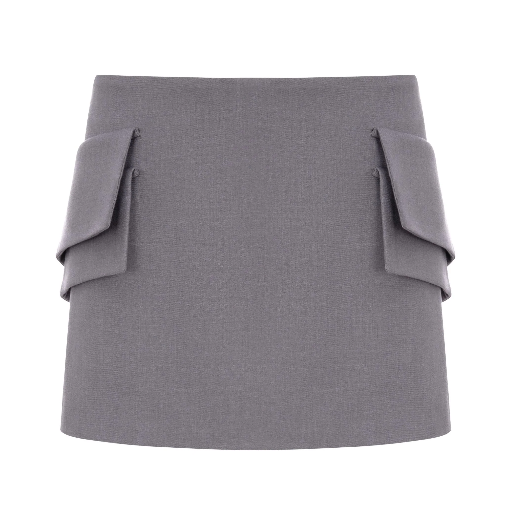 NO DRAMA Skort | Gray