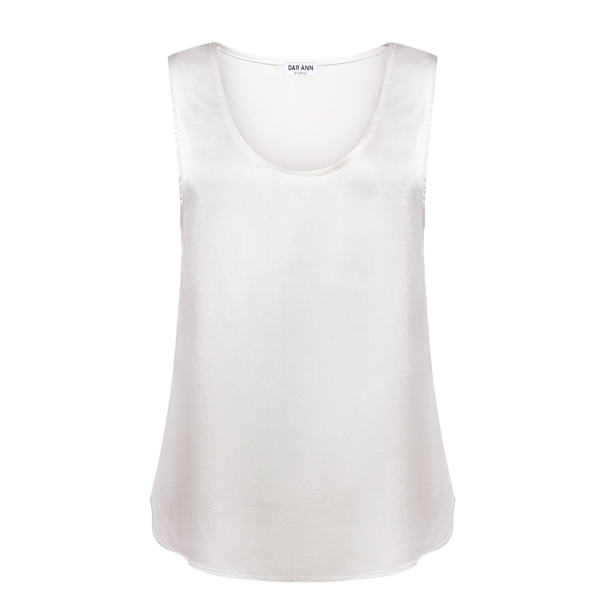 White LUNA Top