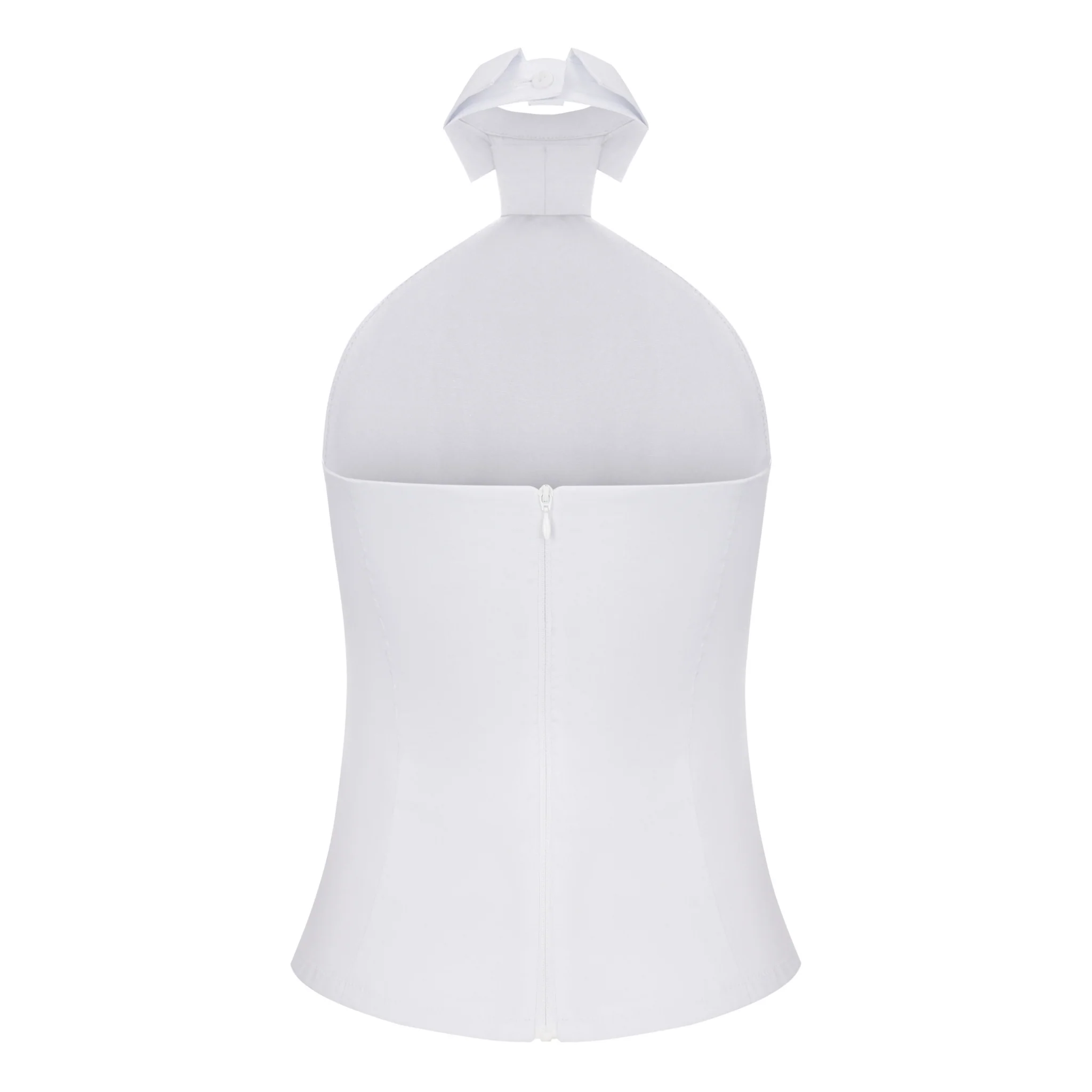 White TIE Top - Image 2