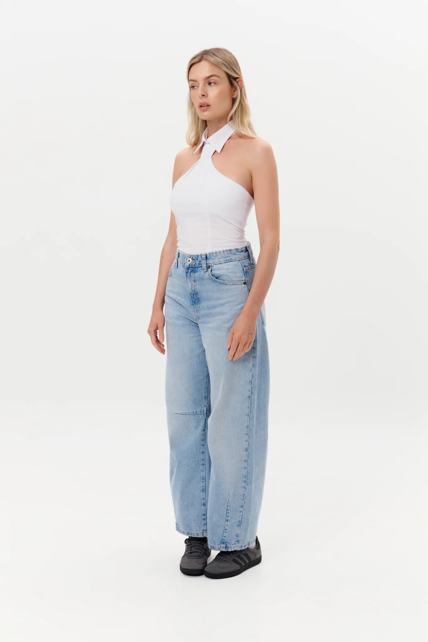 White TIE Top - Image 4