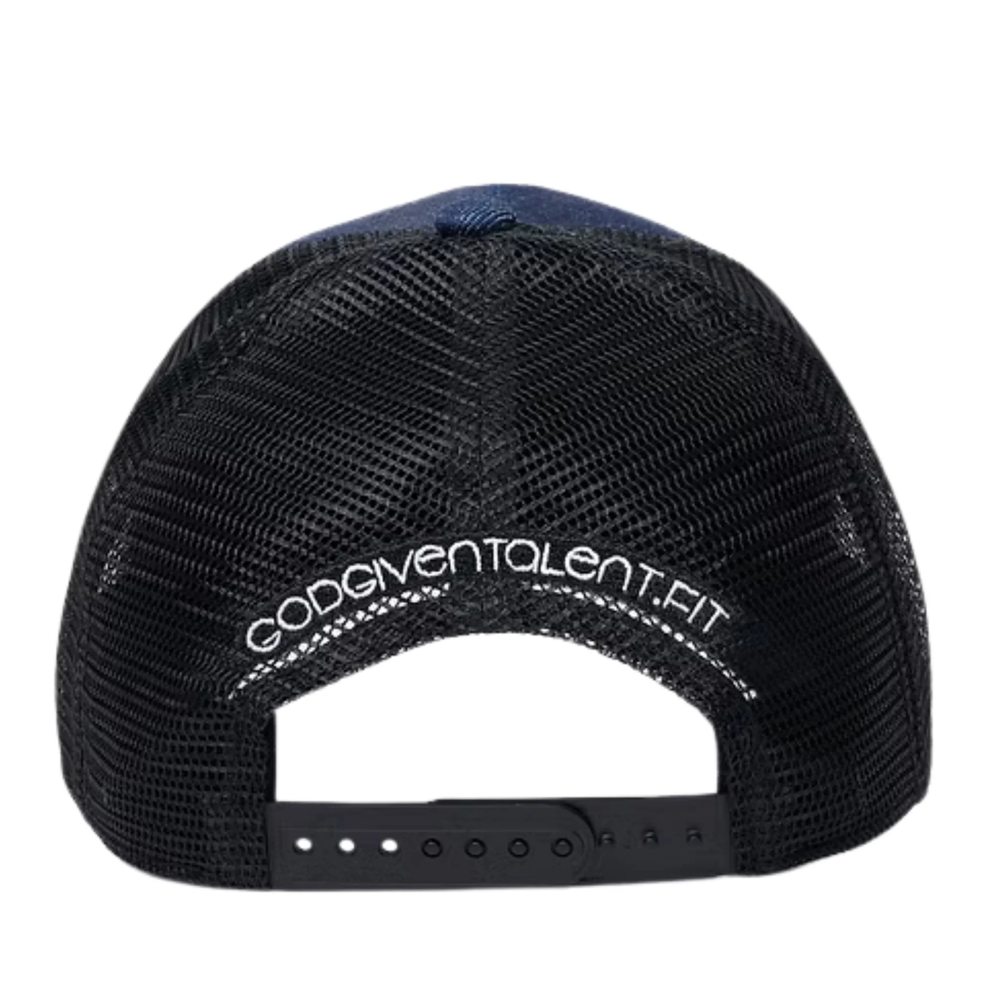 Dark Denim Mesh Hat - Image 4
