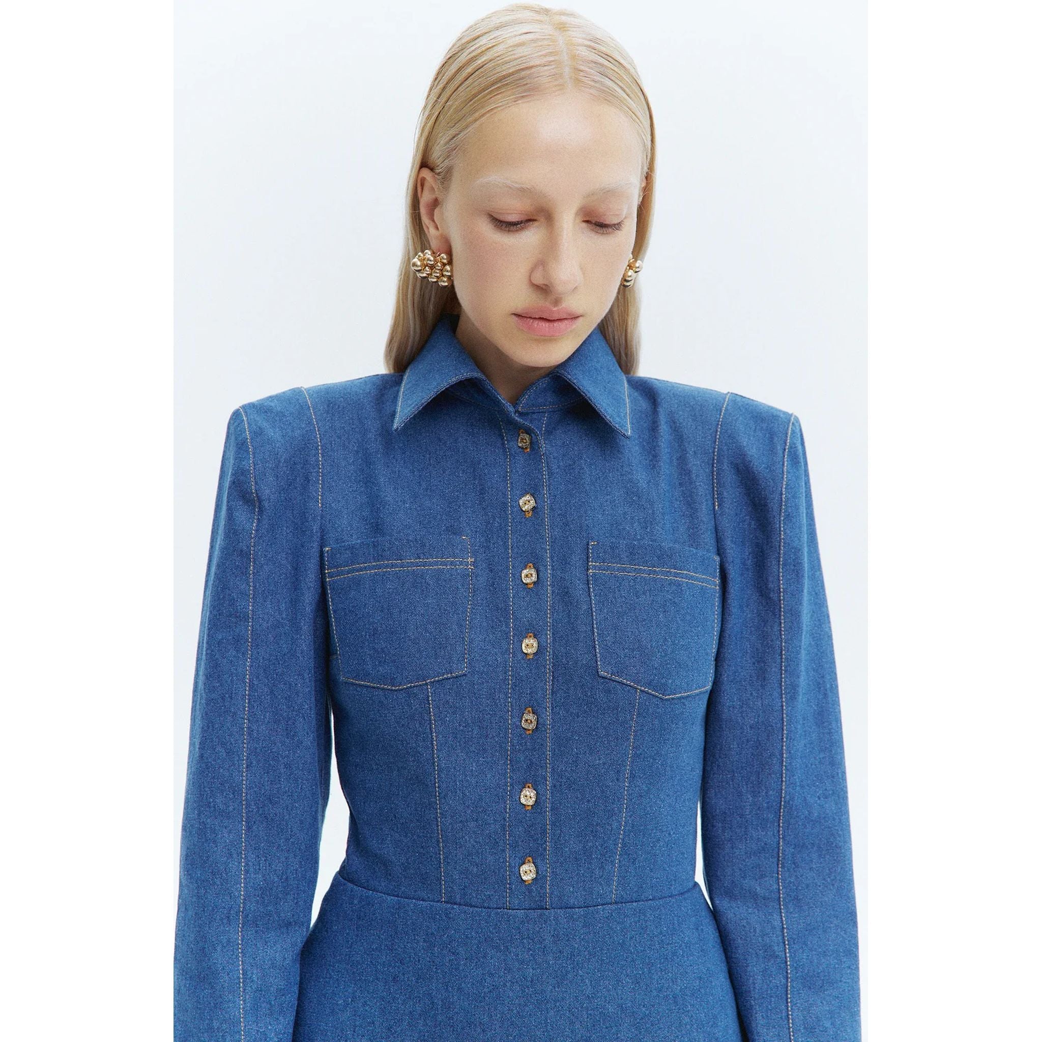 Denim Dress - Image 4