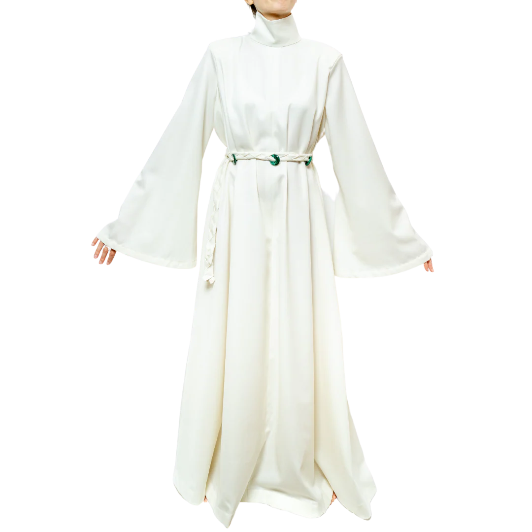 Purity Wool And Malachite Long Dress - Image 6