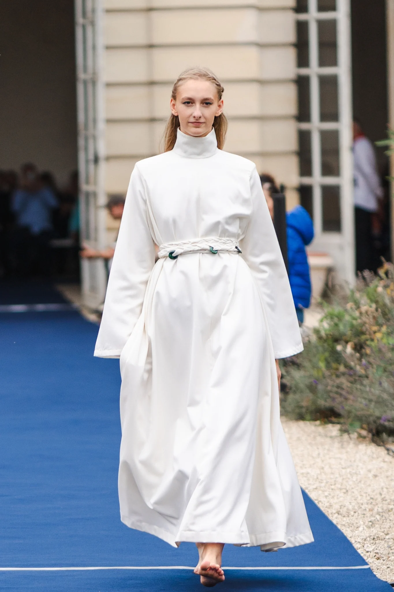 Purity Wool And Malachite Long Dress - Image 7