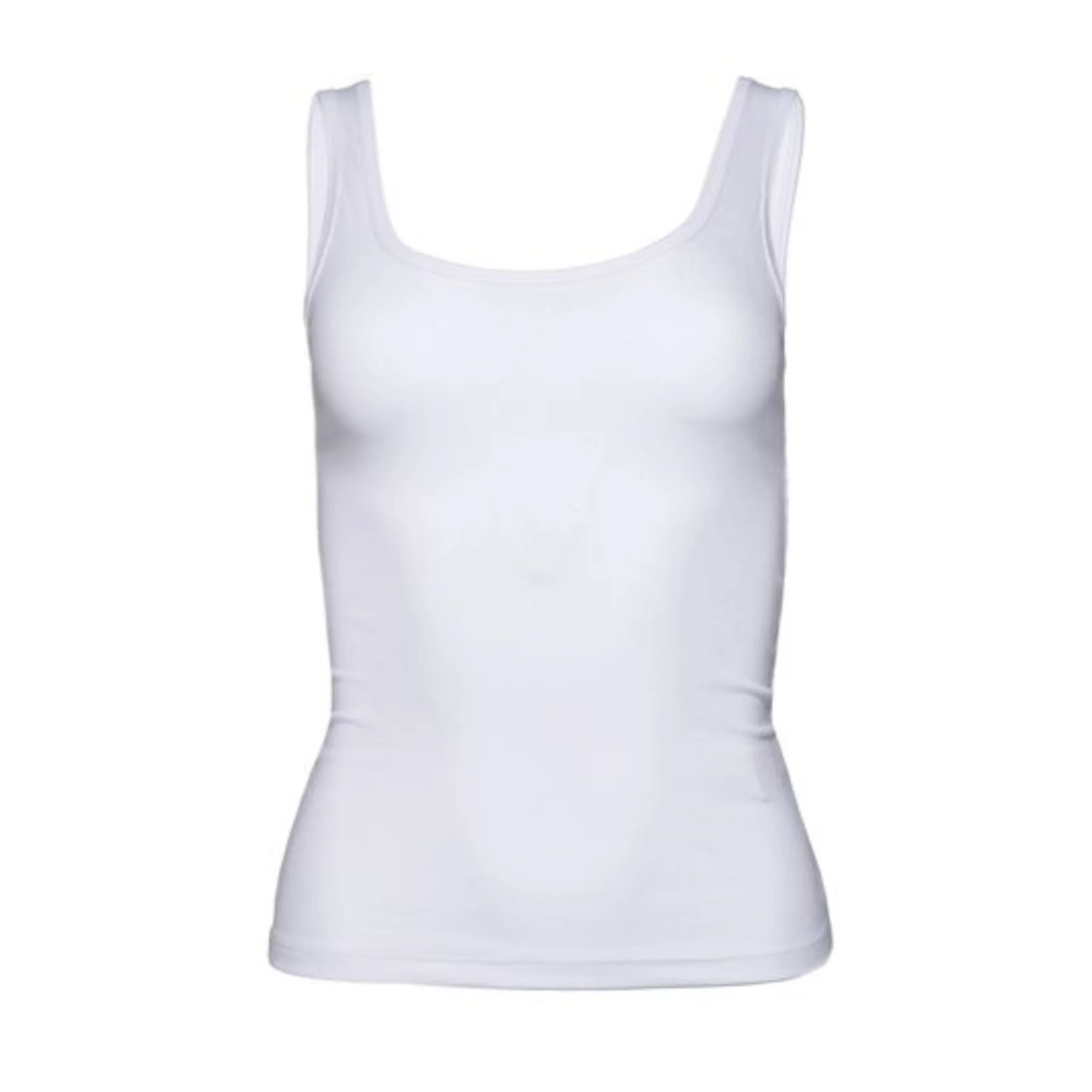 Clear Essential Tank | White