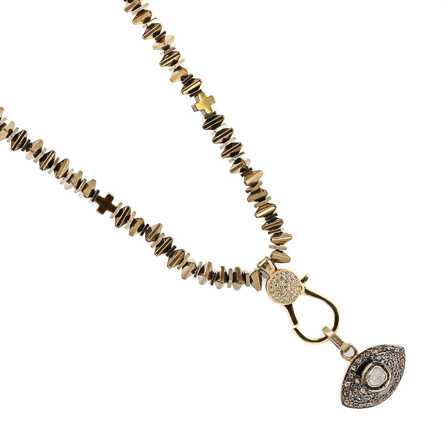 Diamond Evil Eye Necklace - Image 6