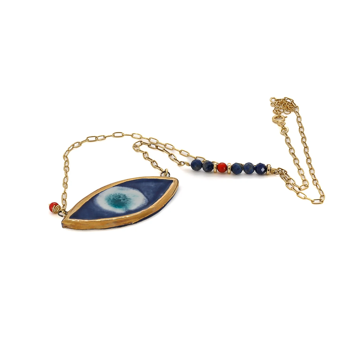 Energy Anchor Eye Necklace - Image 3