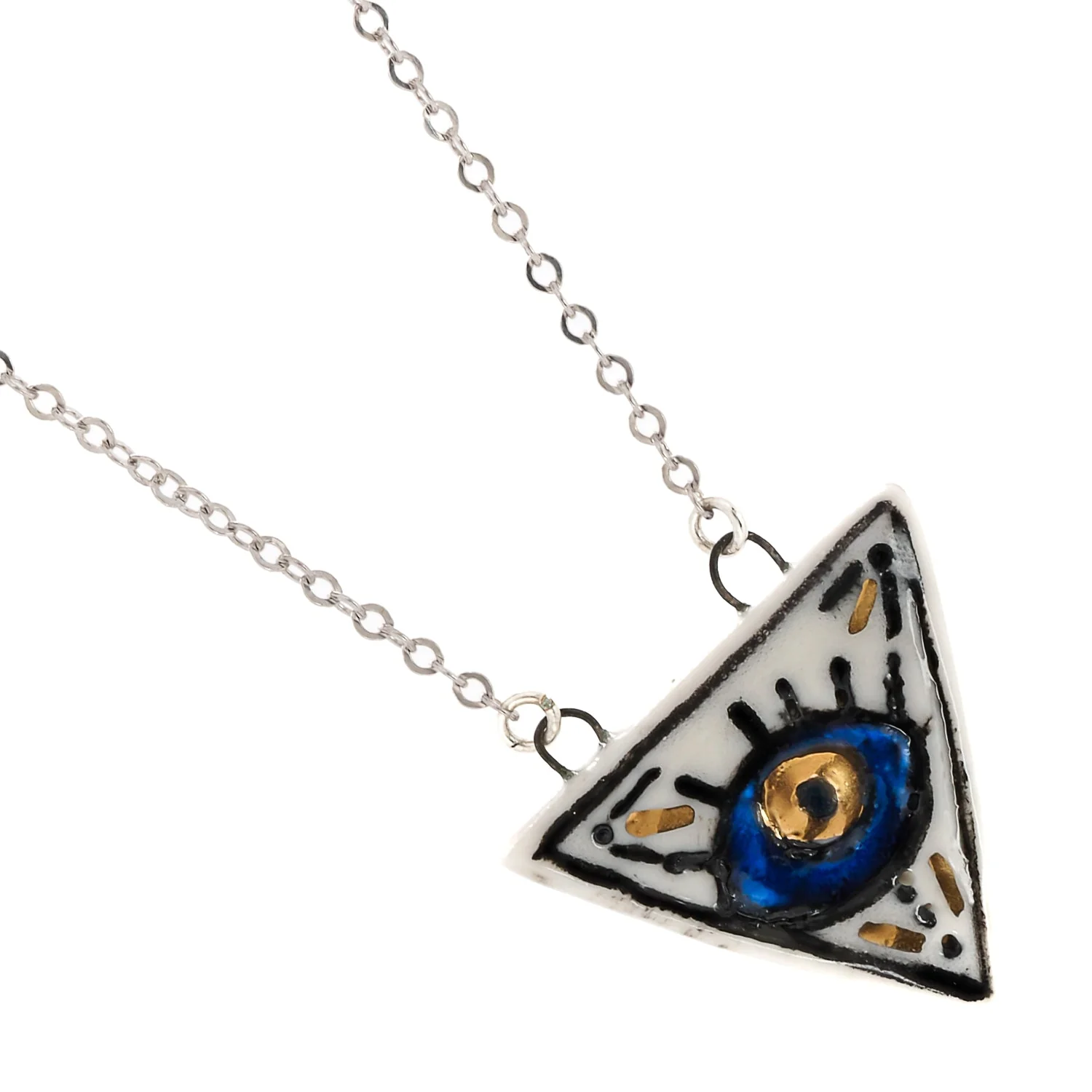 Evil Eye Mantra Necklace - Image 10